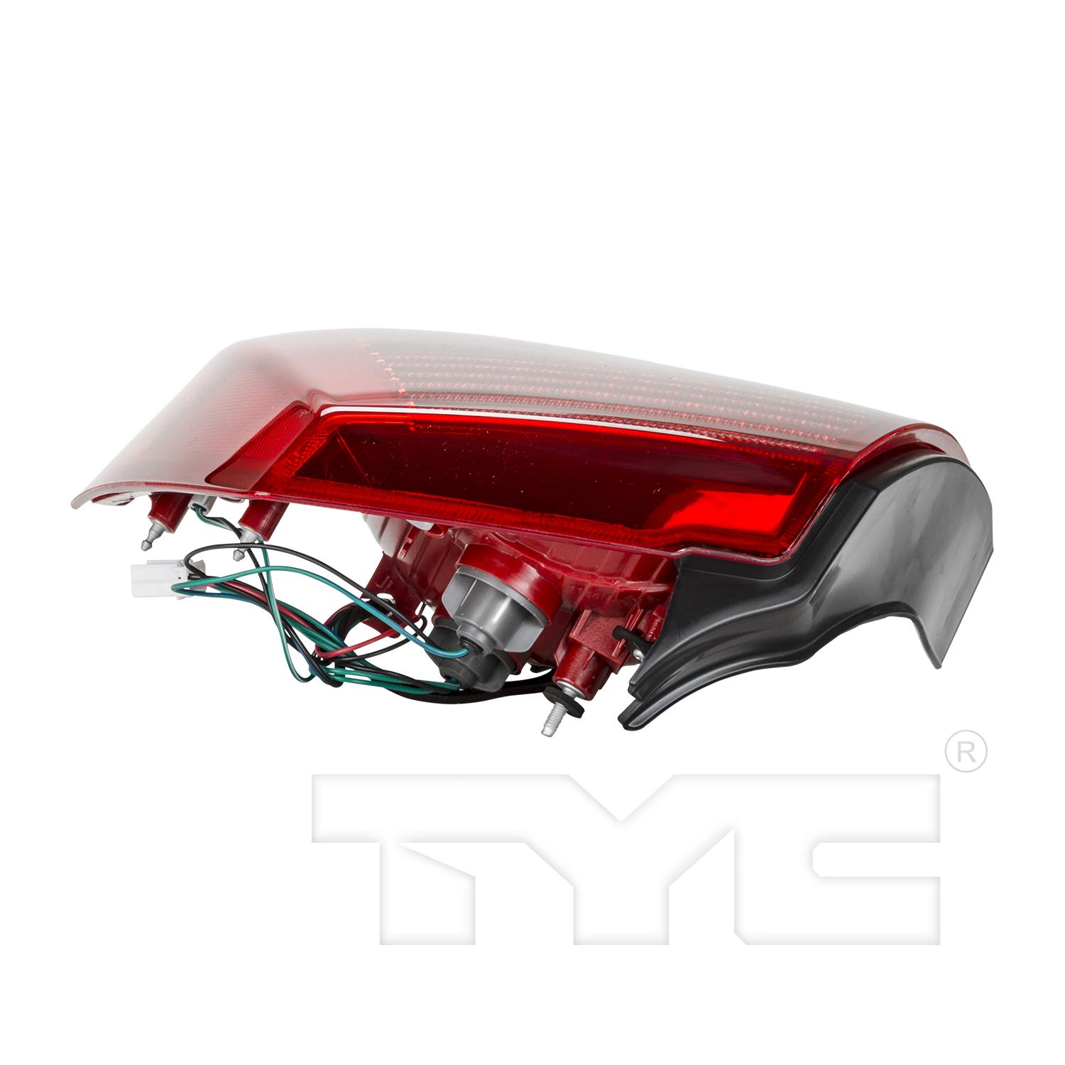 TYC 11604100 Tail Light Assembly product image 5 of 6