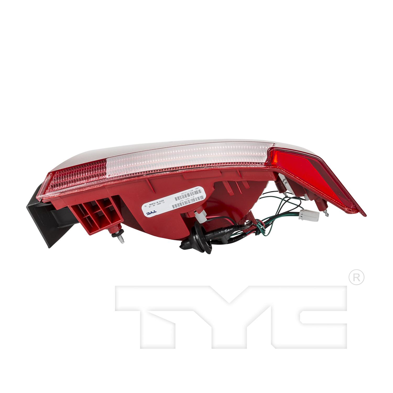 TYC 11604100 Tail Light Assembly product image 6 of 6