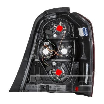 TYC 11605401 Tail Light Assembly product image 2 of 6