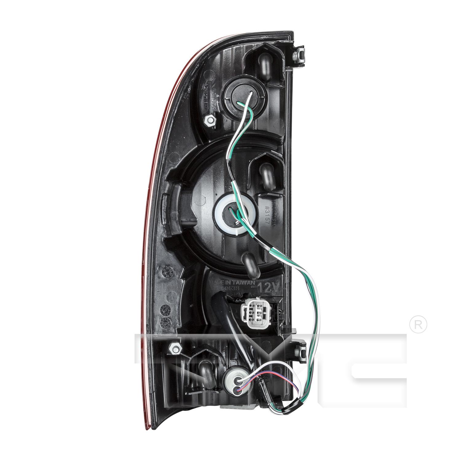TYC 116063009 Tail Light Assembly product image 2 of 6