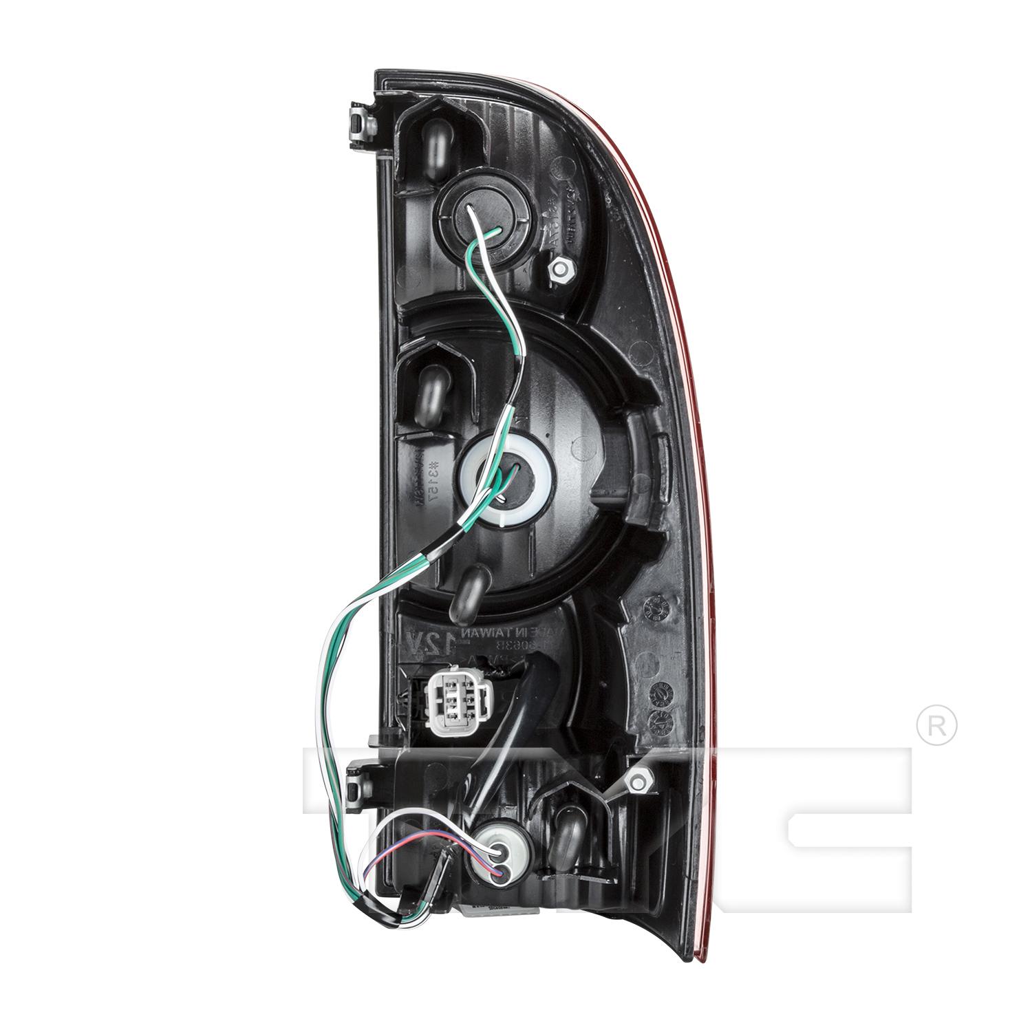 TYC 116064009 Tail Light Assembly product image 2 of 6