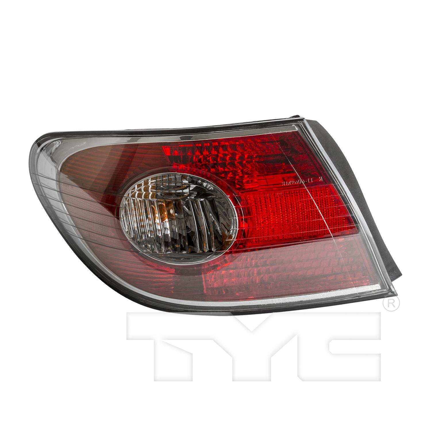 TYC 11607000 Tail Light Assembly product image 1 of 6