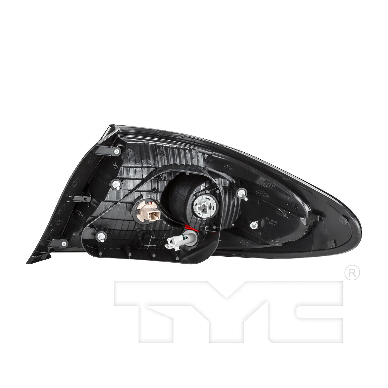 TYC 11607000 Tail Light Assembly product image 2 of 6