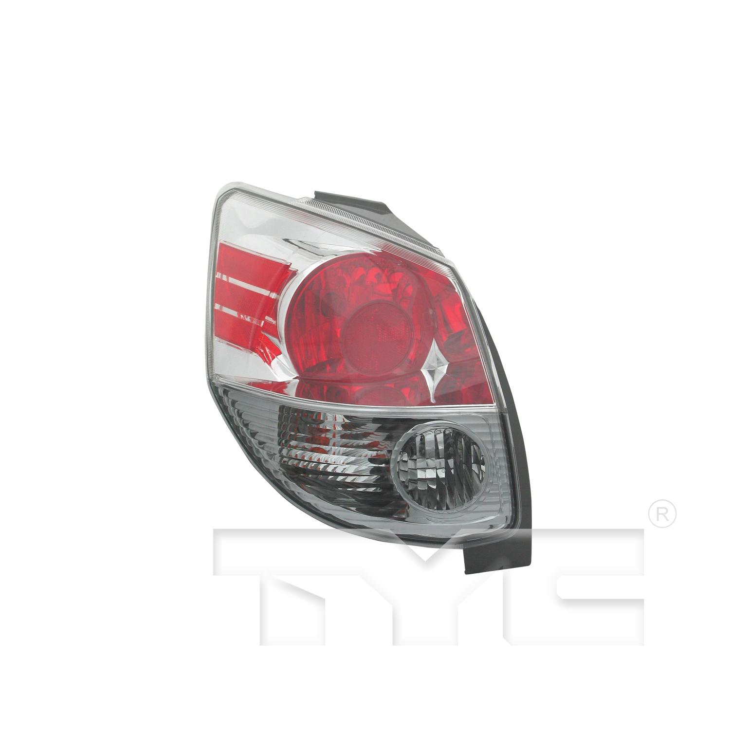 TYC 11607500 Tail Light Assembly product image 1 of 6