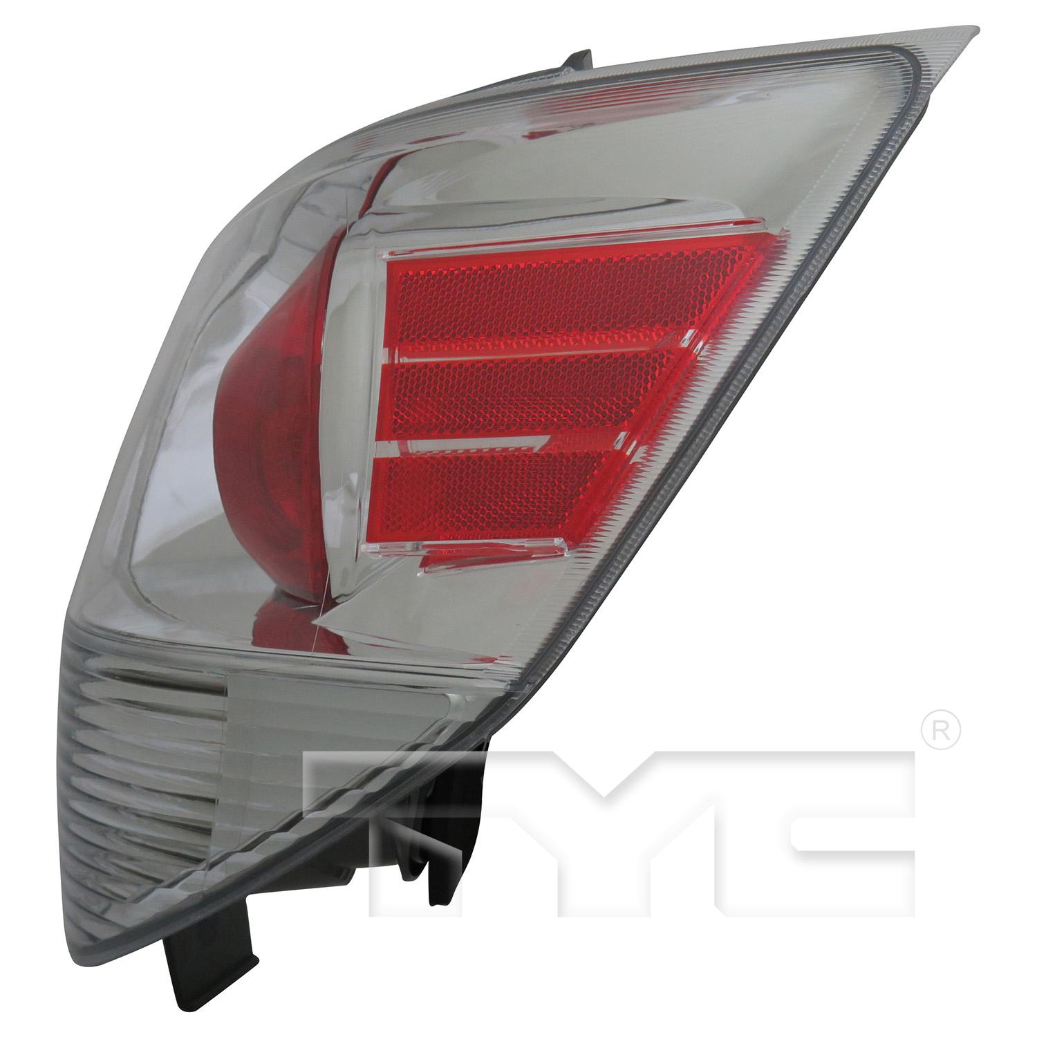 TYC 11607500 Tail Light Assembly product image 4 of 6