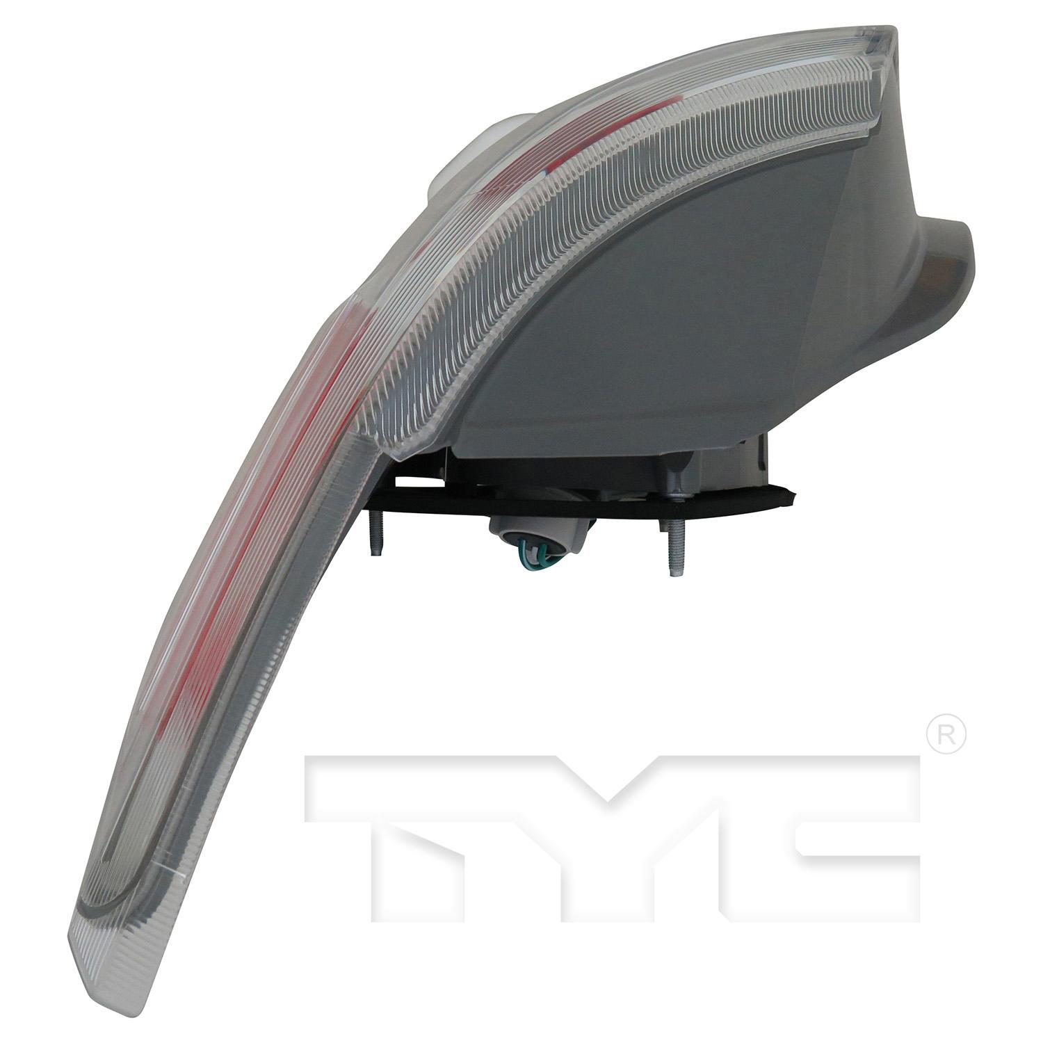 TYC 11607500 Tail Light Assembly product image 5 of 6