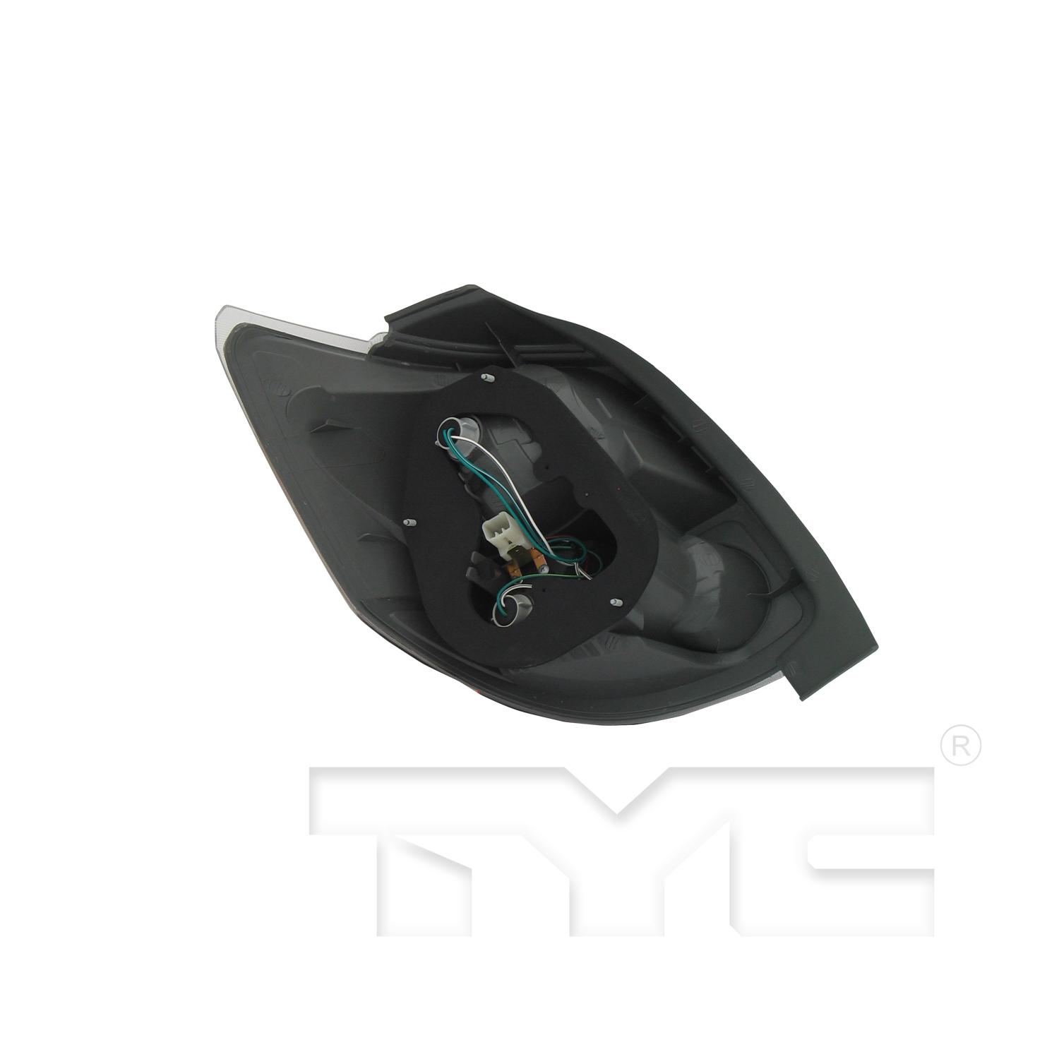 TYC 11607600 Tail Light Assembly product image 4 of 8