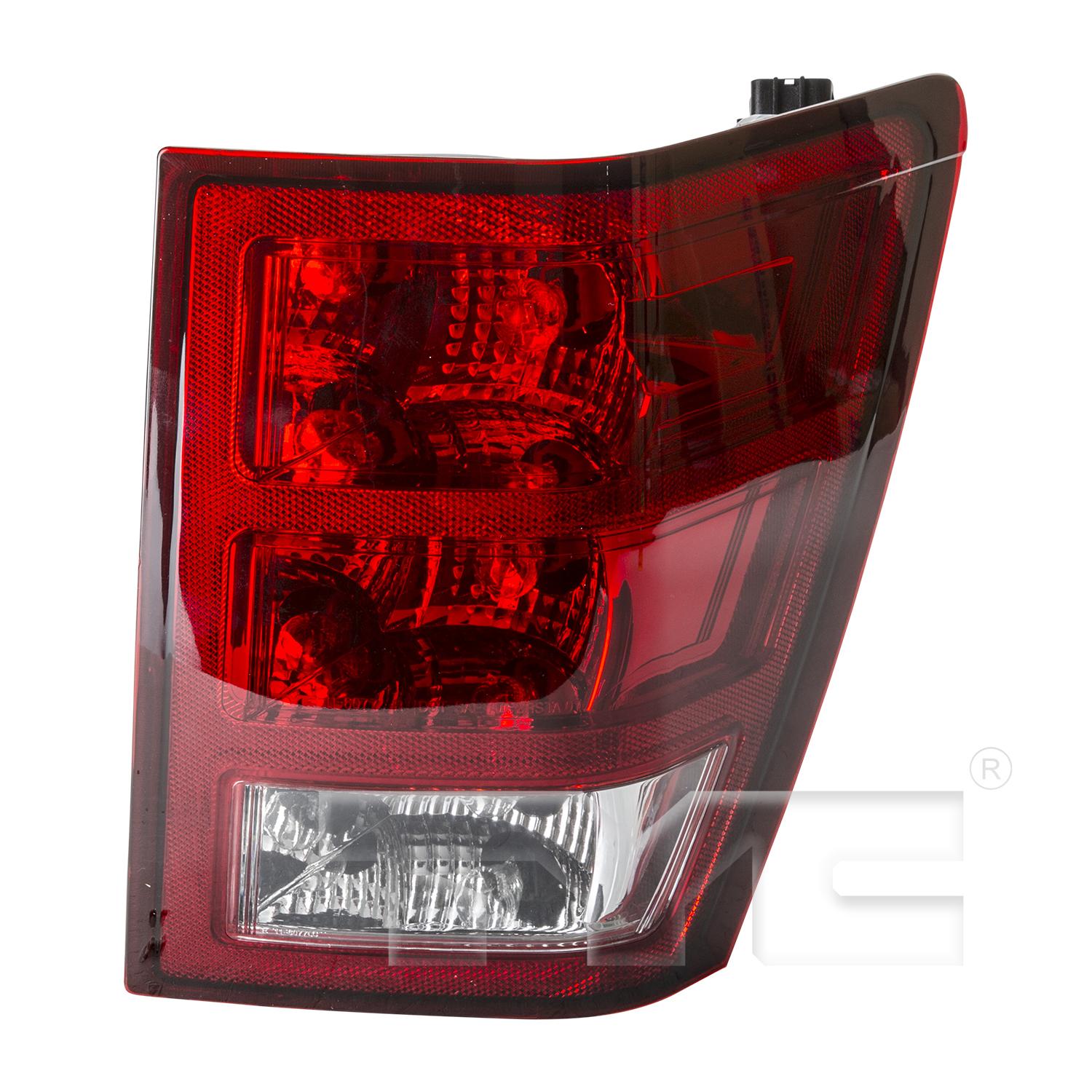 TYC 11607700 Tail Light Assembly product image 1 of 6