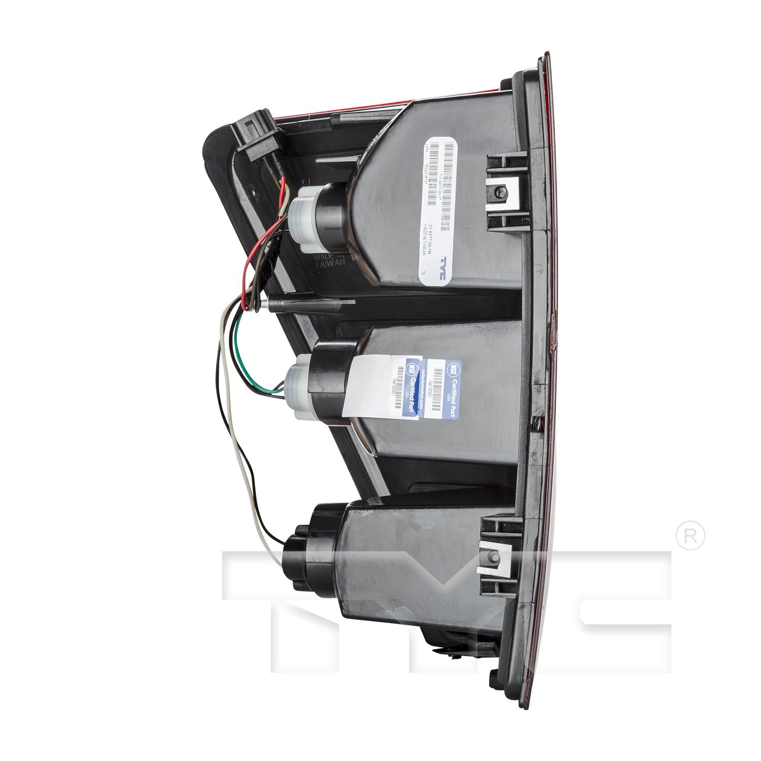 TYC 11607700 Tail Light Assembly product image 4 of 6
