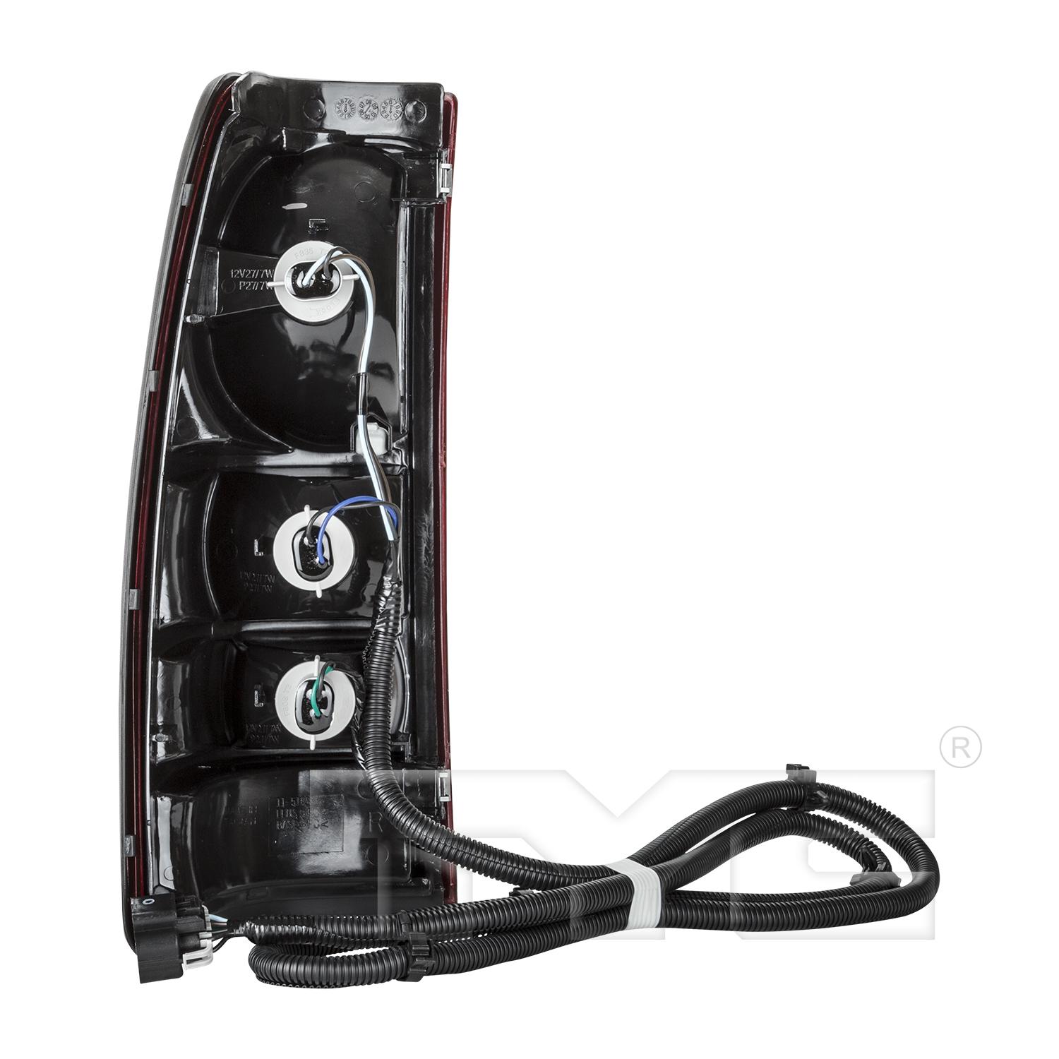 TYC 11608100 Tail Light Assembly product image 2 of 6