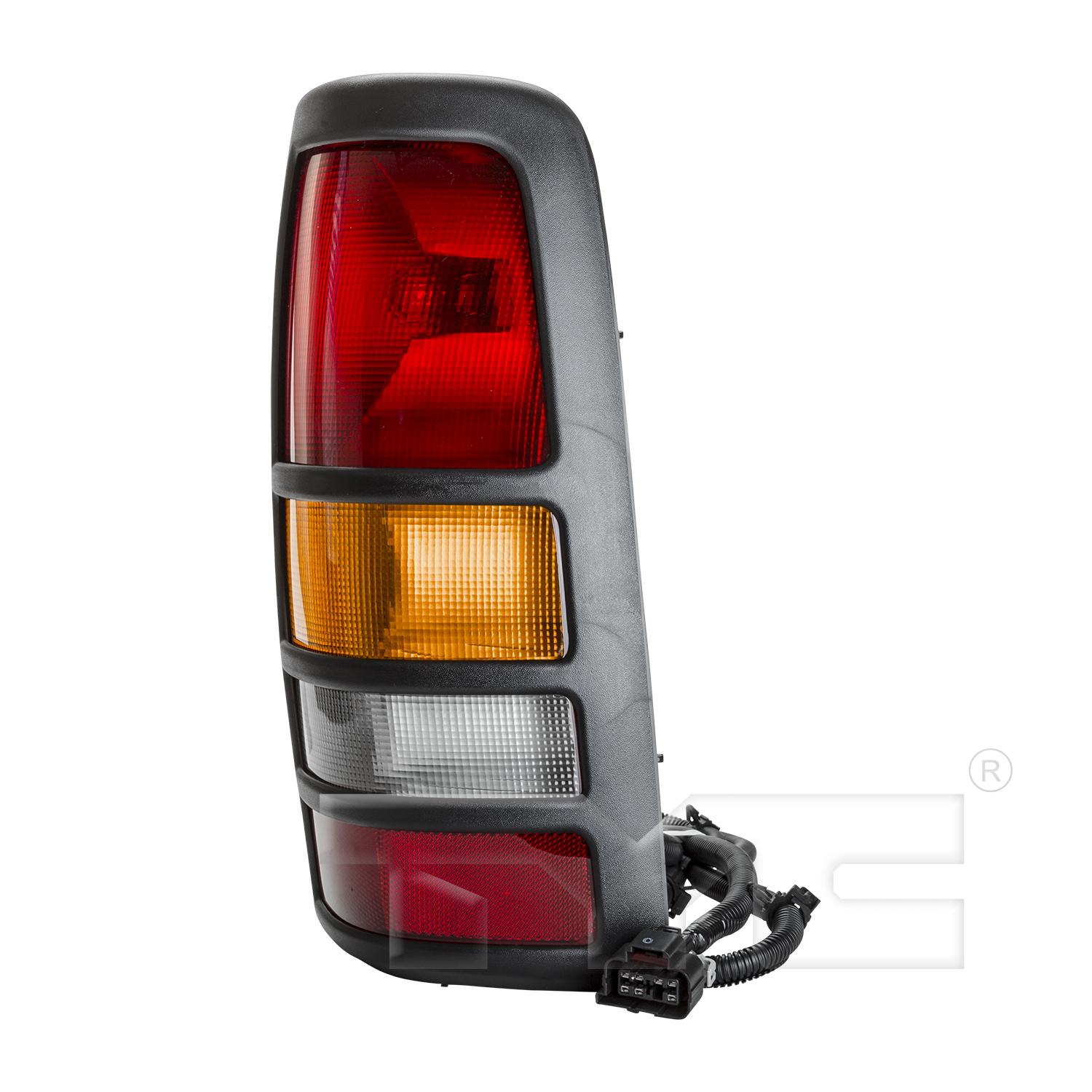 TYC 11608100 Tail Light Assembly product image 3 of 6
