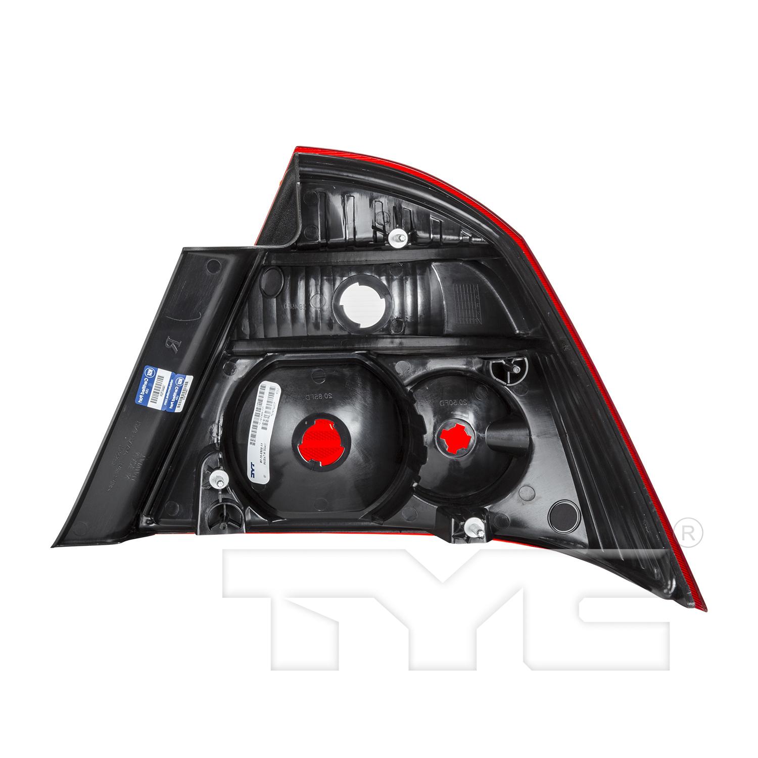 TYC 116084019 Tail Light Assembly product image 2 of 6