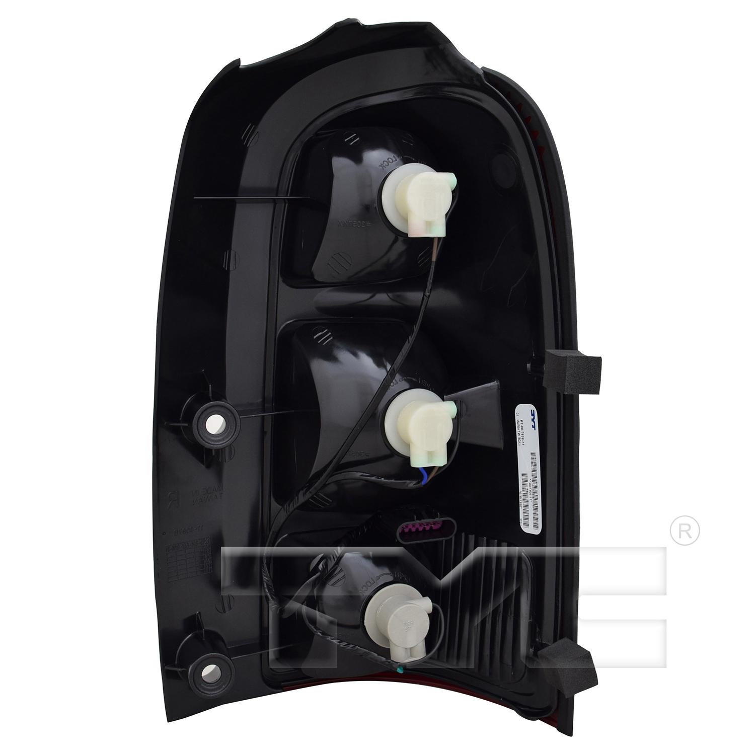 TYC 116098009 Tail Light Assembly product image 2 of 6
