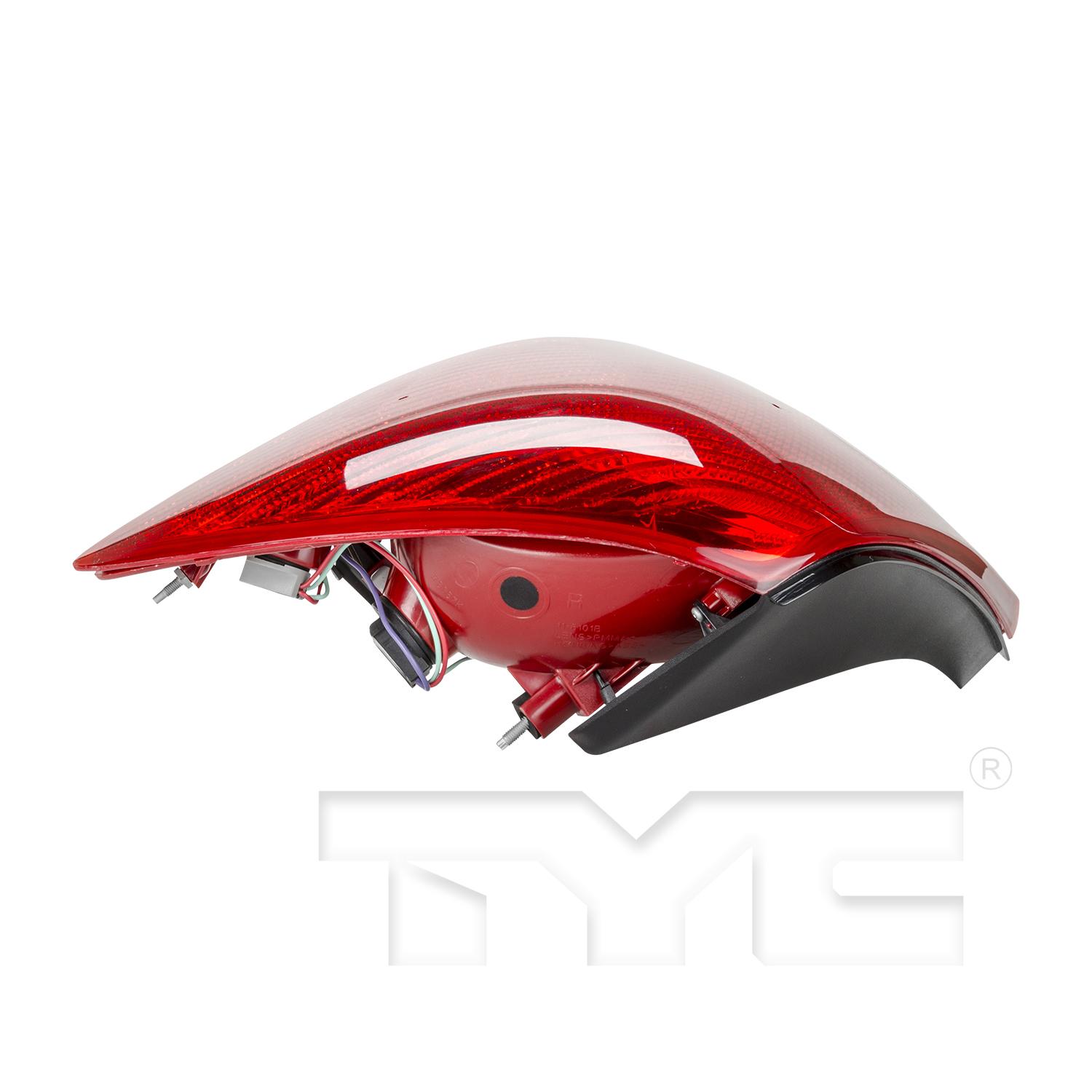 TYC 11610100 Tail Light Assembly product image 5 of 6