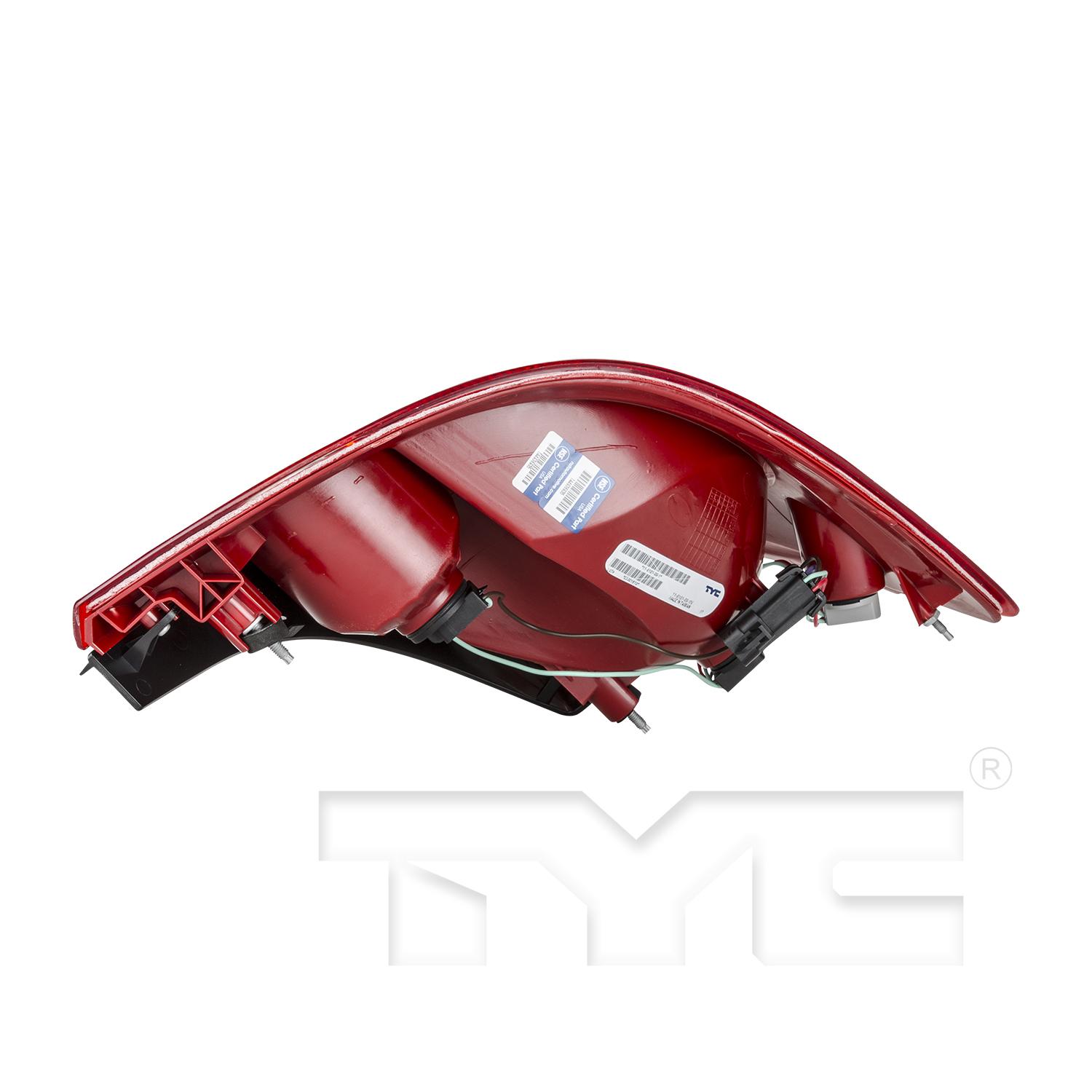 TYC 11610100 Tail Light Assembly product image 6 of 6