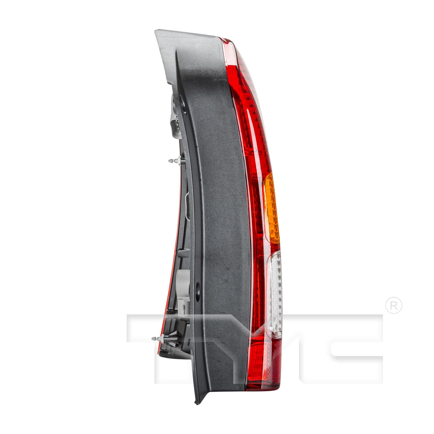 TYC 11610700 Tail Light Assembly product image 4 of 6