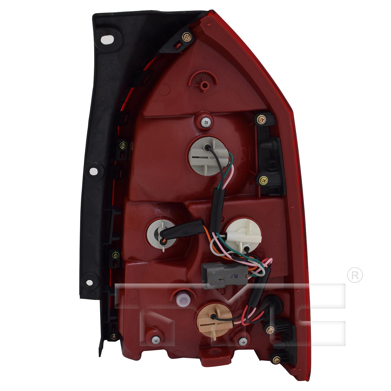 TYC 116112009 Tail Light Assembly product image 2 of 6