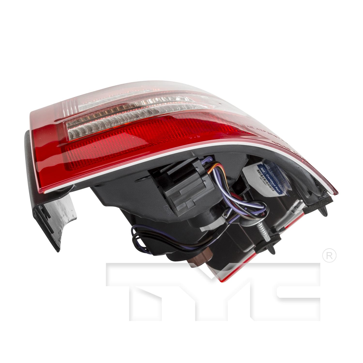 TYC 11611500 Tail Light Assembly product image 6 of 6