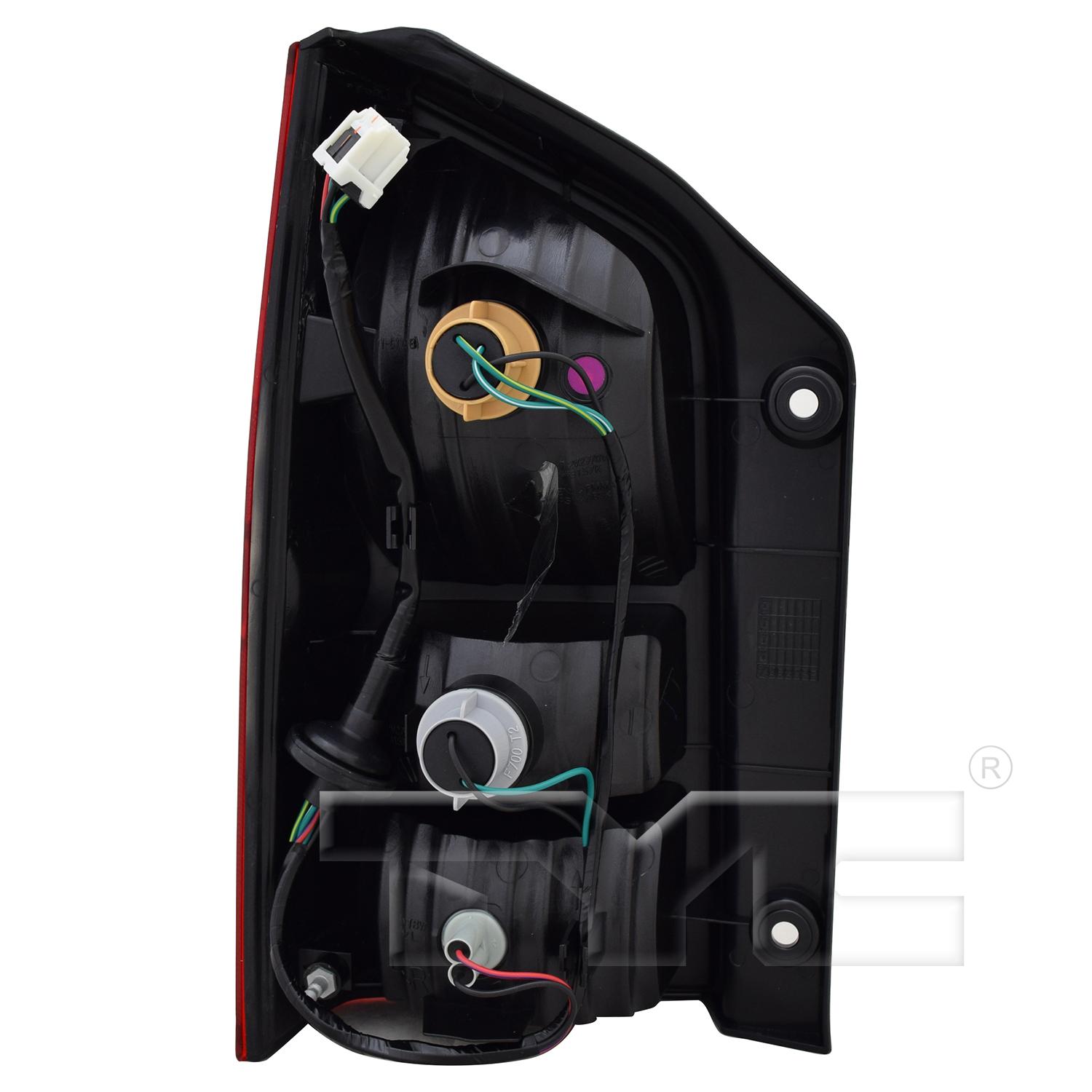 TYC 11611900 Tail Light Assembly product image 2 of 6