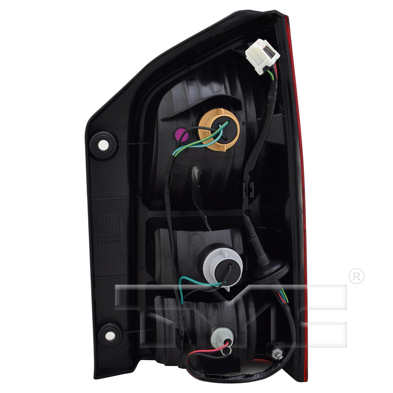 TYC 116120009 Tail Light Assembly product image 2 of 6