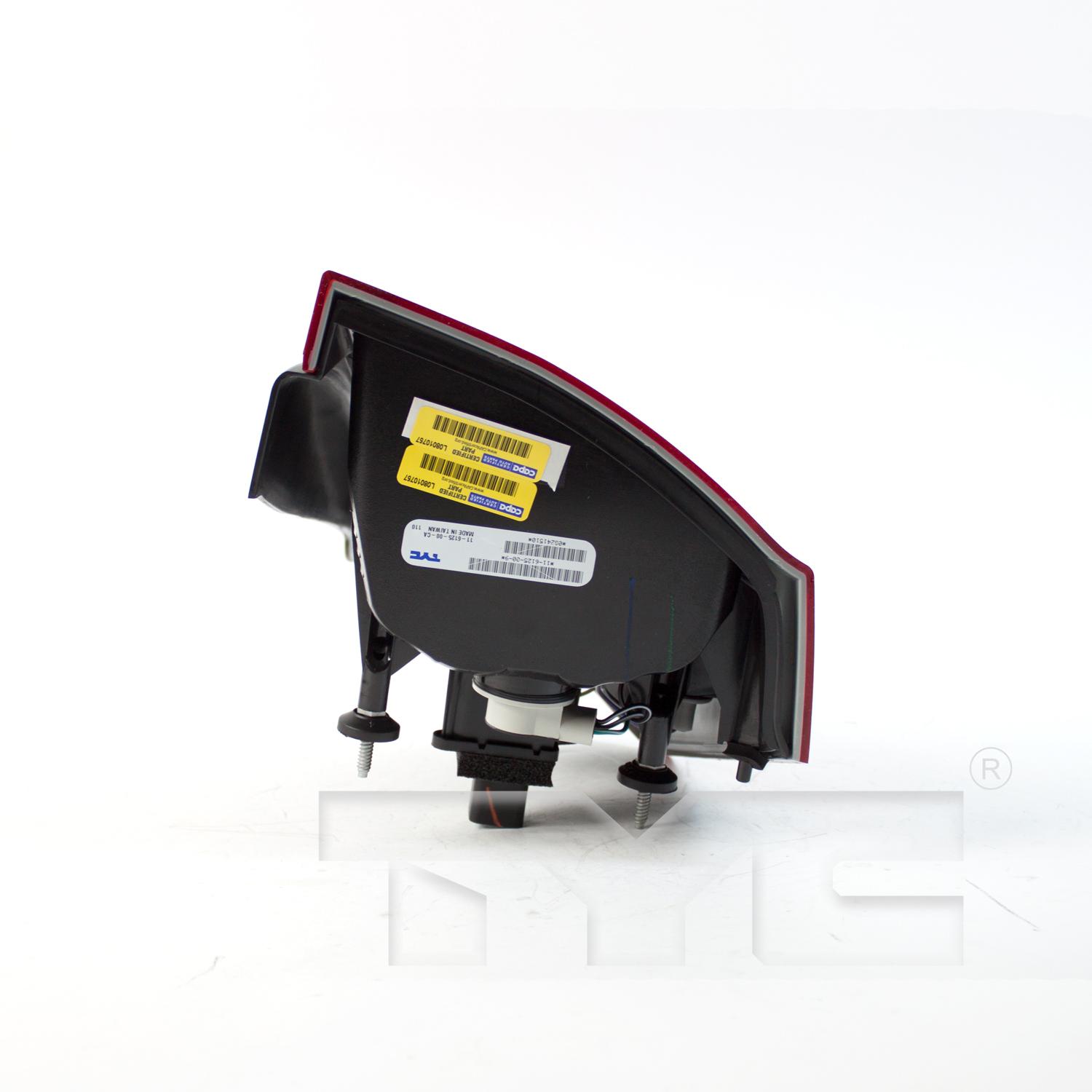 TYC 11612500 Tail Light Assembly product image 6 of 6