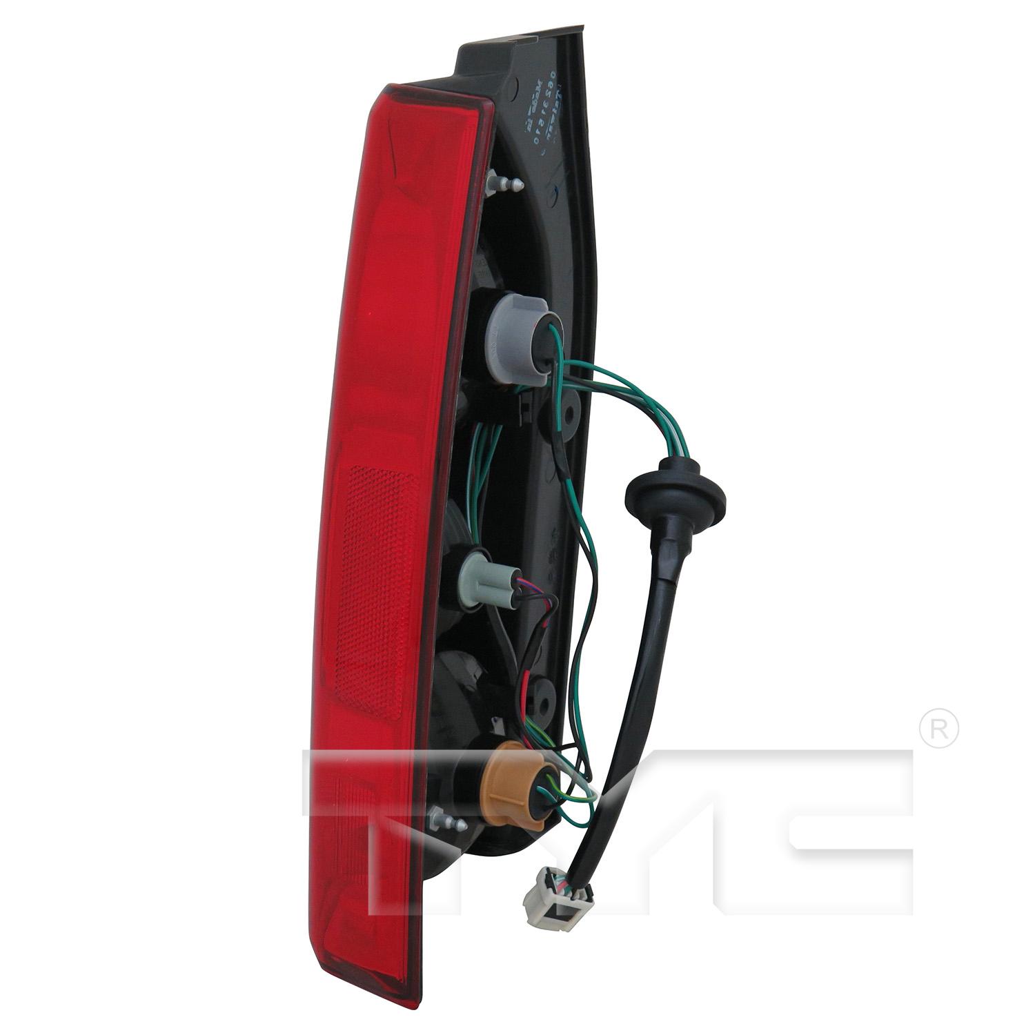 TYC 11612900 Tail Light Assembly product image 4 of 6