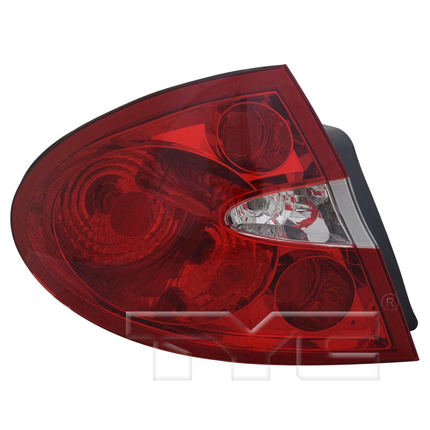 TYC 116136009 Tail Light Assembly product image 1 of 6