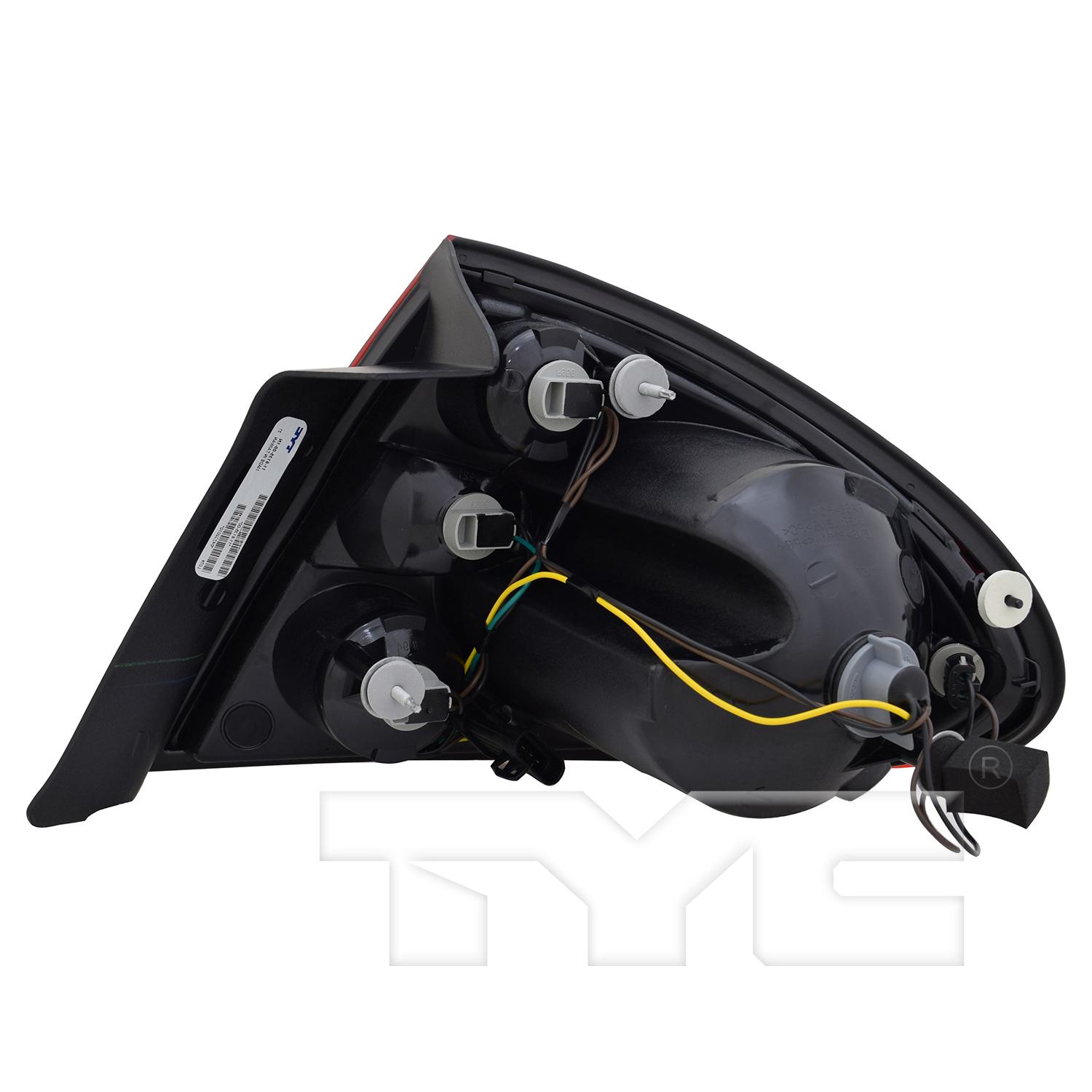 TYC 116136009 Tail Light Assembly product image 2 of 6
