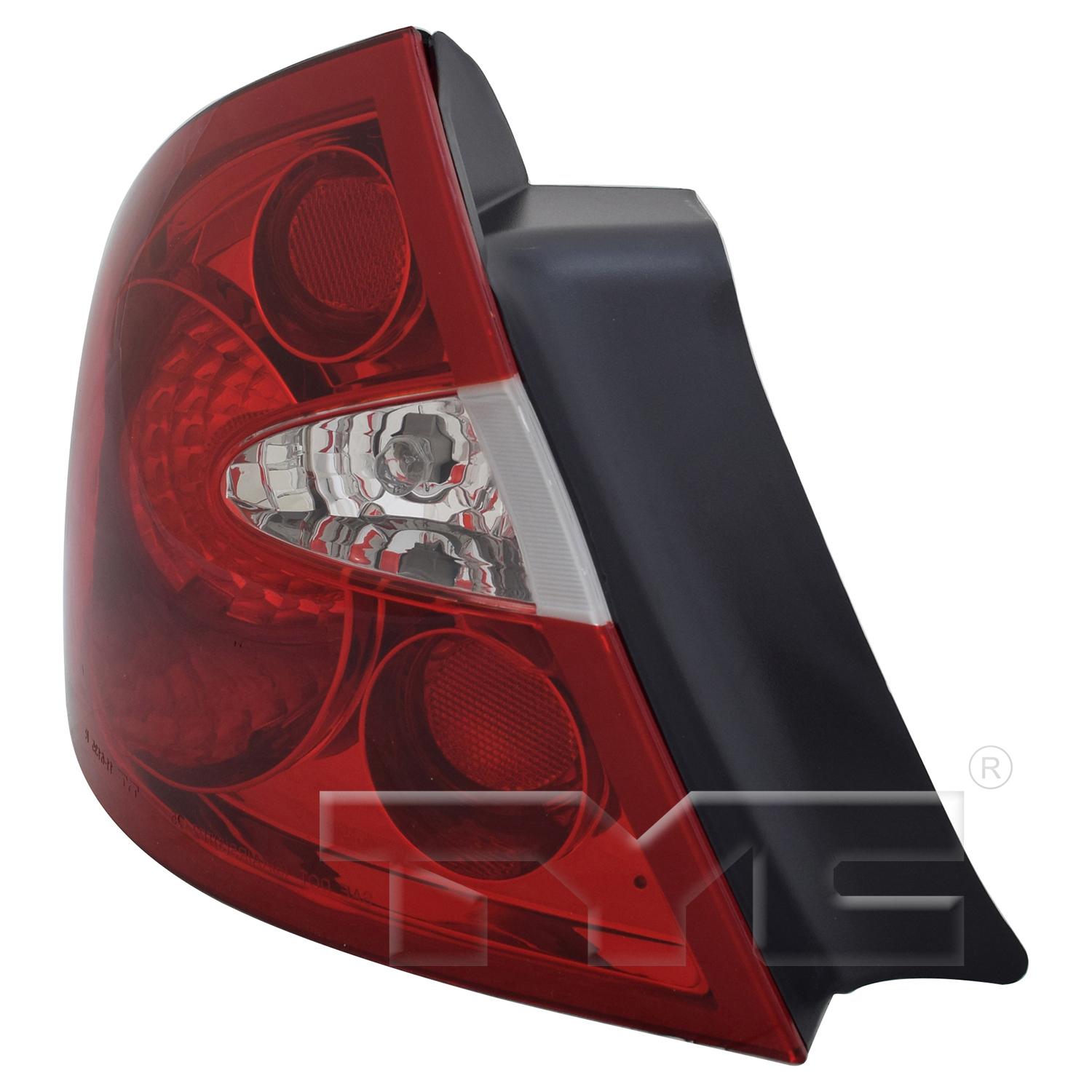 TYC 116136009 Tail Light Assembly product image 3 of 6