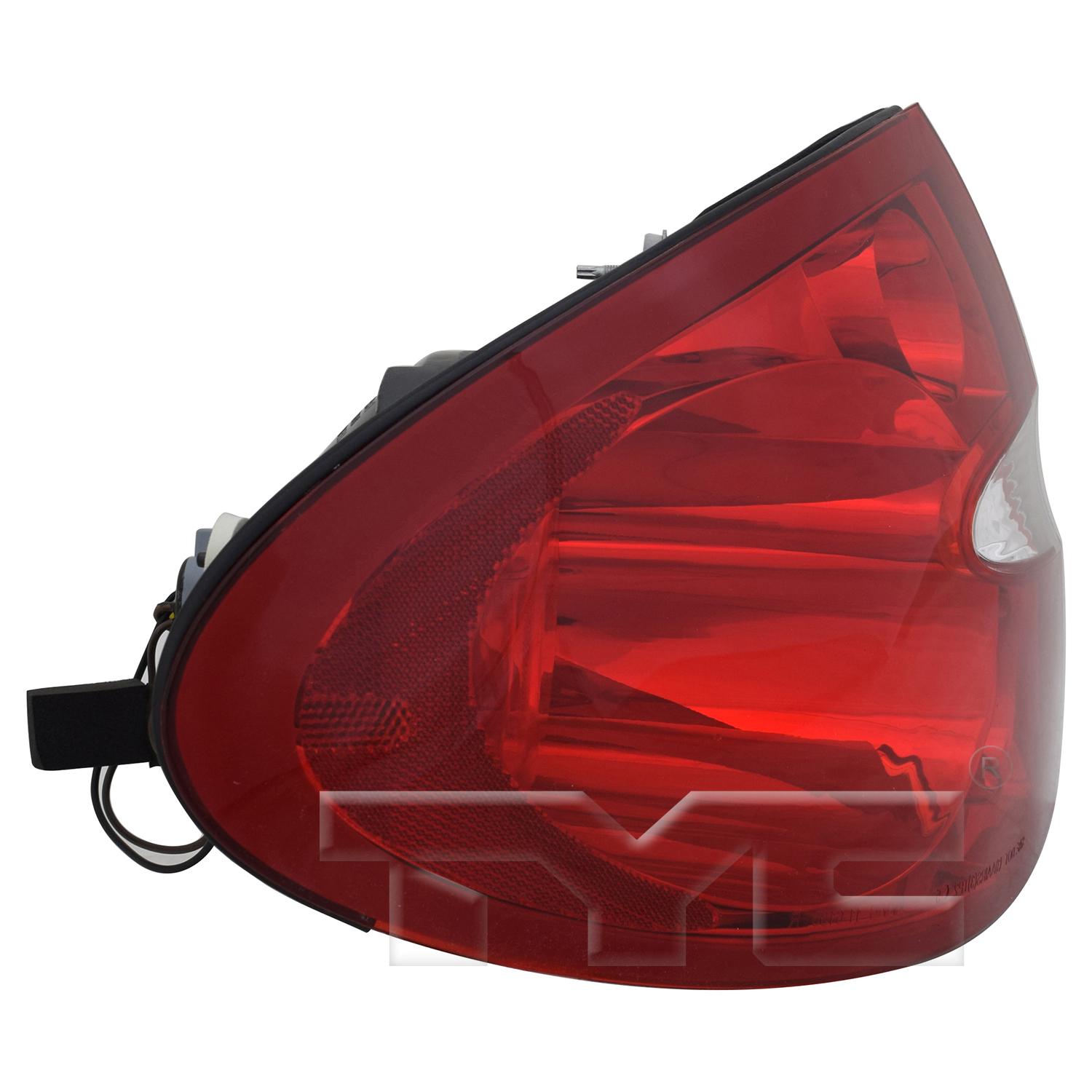 TYC 116136009 Tail Light Assembly product image 4 of 6