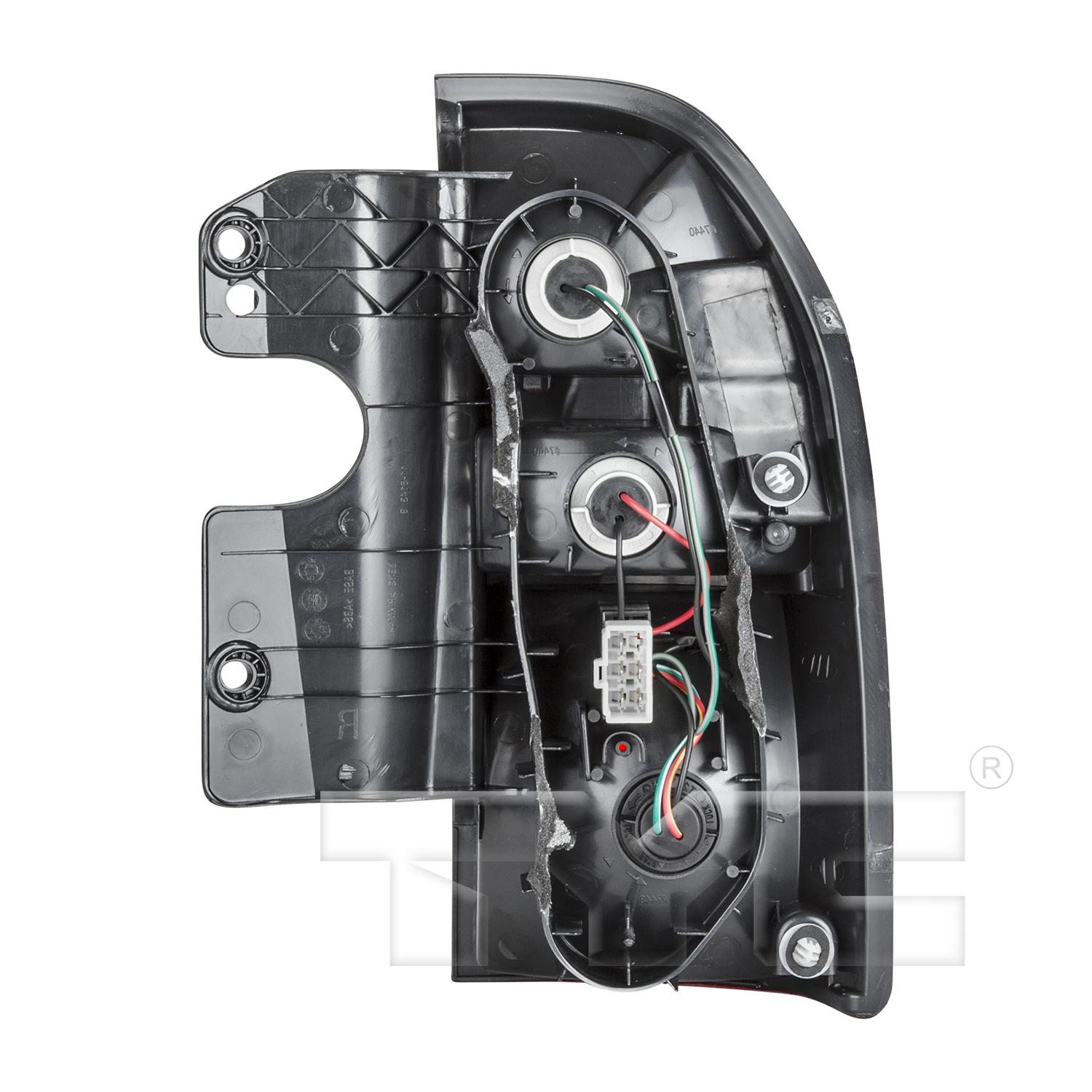 TYC 11614400 Tail Light Assembly product image 2 of 6