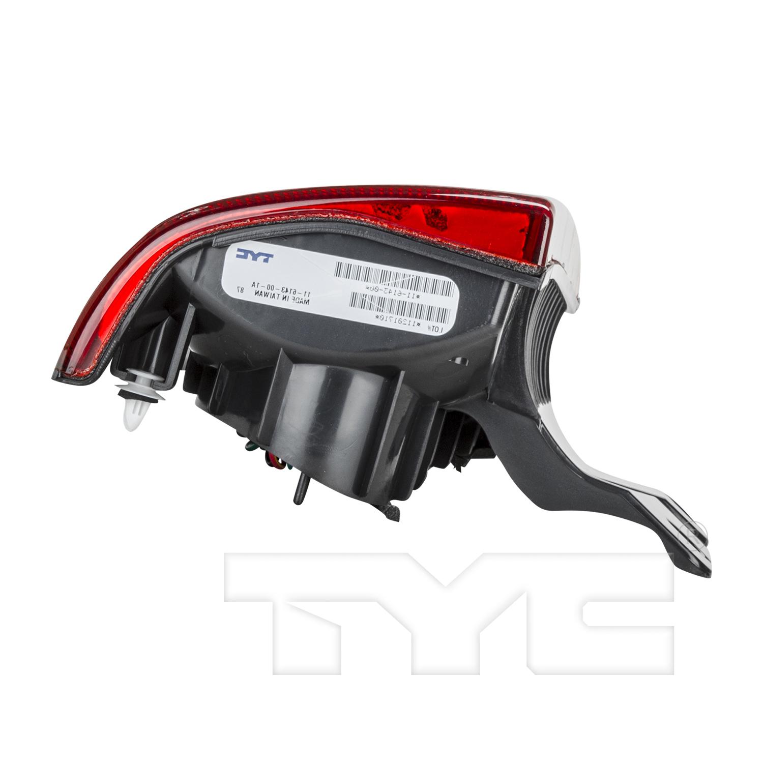 TYC 11614400 Tail Light Assembly product image 6 of 6