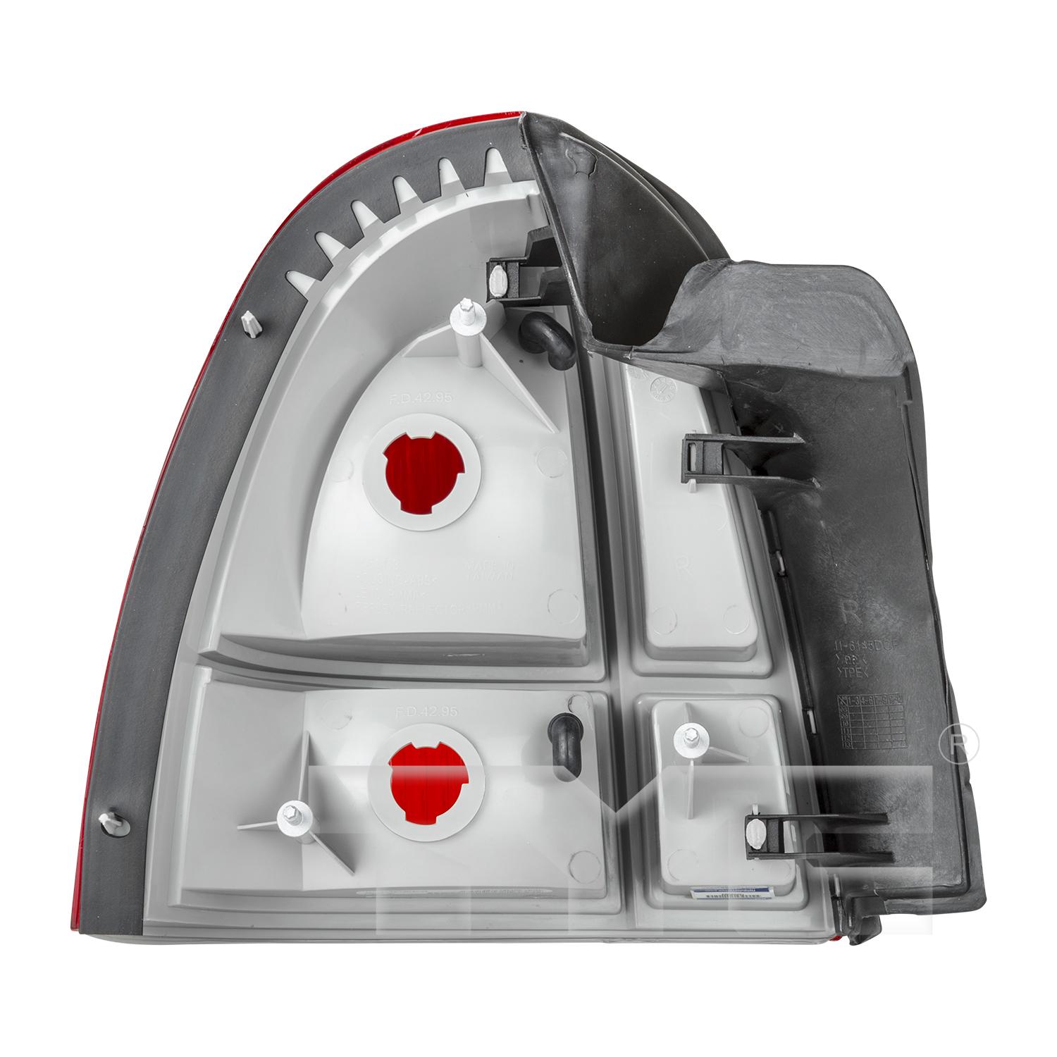 TYC 11614501 Tail Light Assembly product image 2 of 6