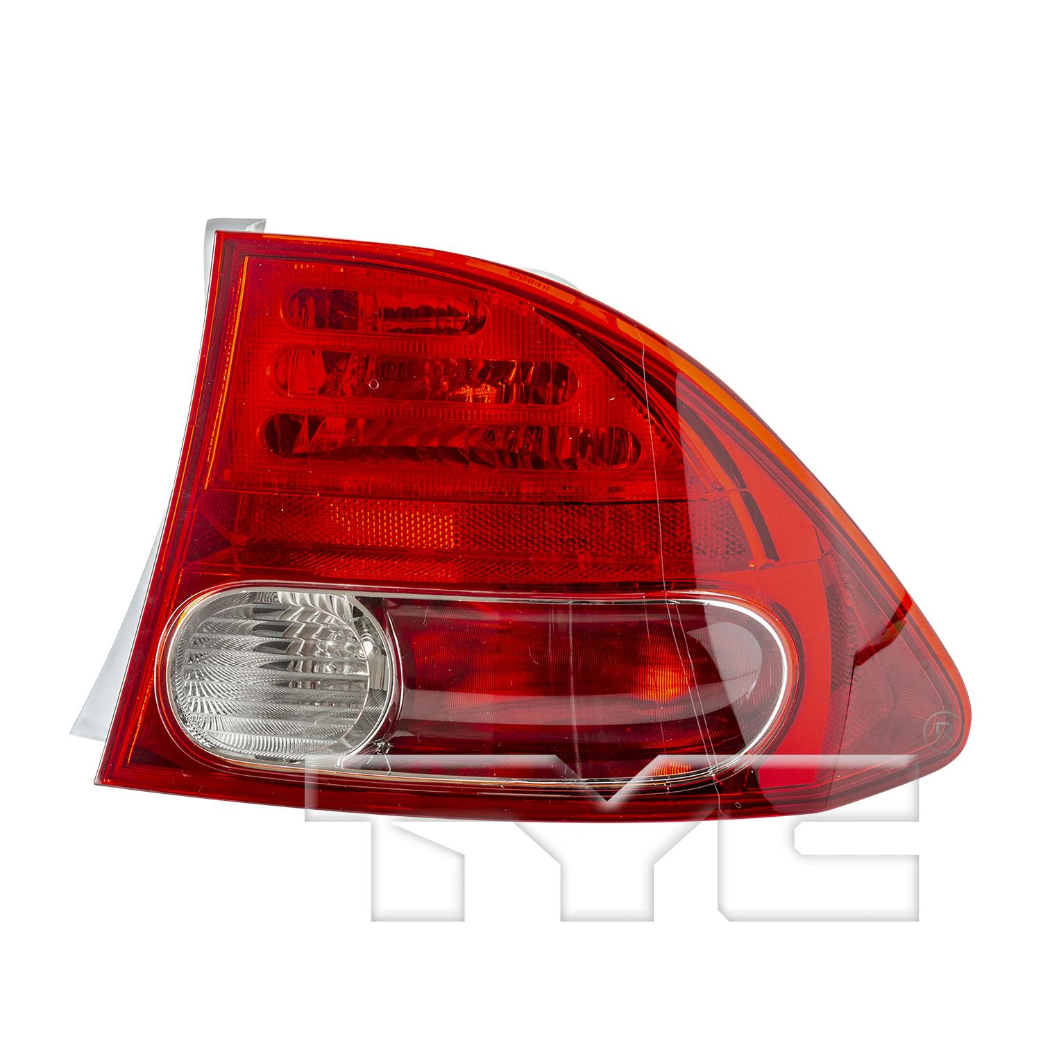 TYC 11616500 Tail Light Assembly product image 1 of 6