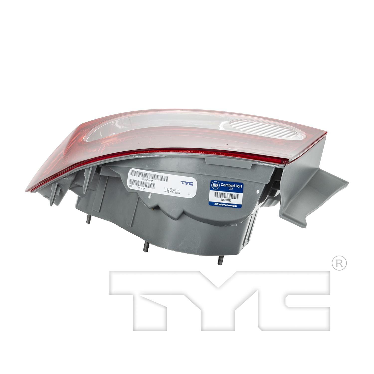 TYC 11616500 Tail Light Assembly product image 5 of 6
