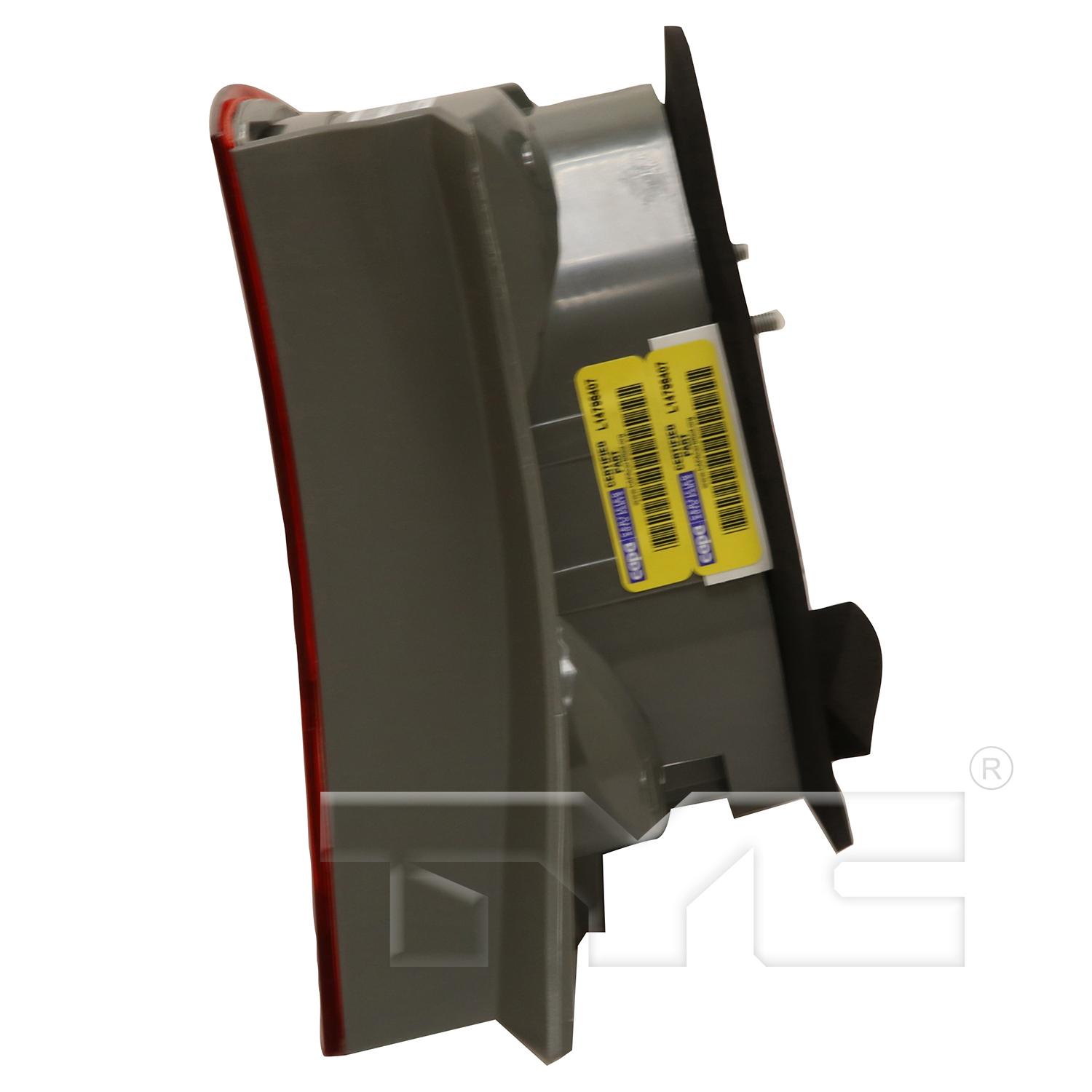 TYC 116166019 Tail Light Assembly product image 4 of 6