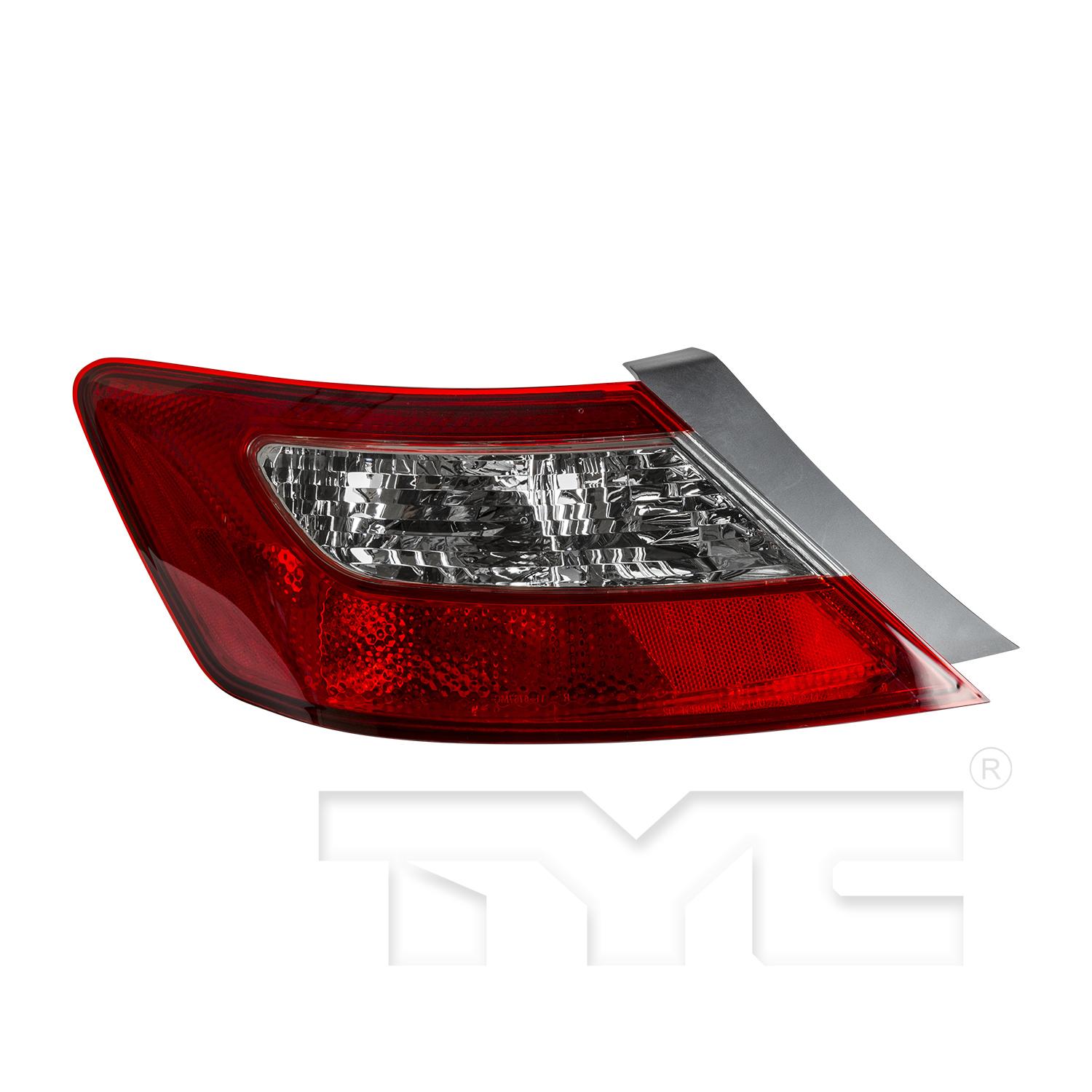 TYC 11616891 Tail Light Assembly product image 1 of 6
