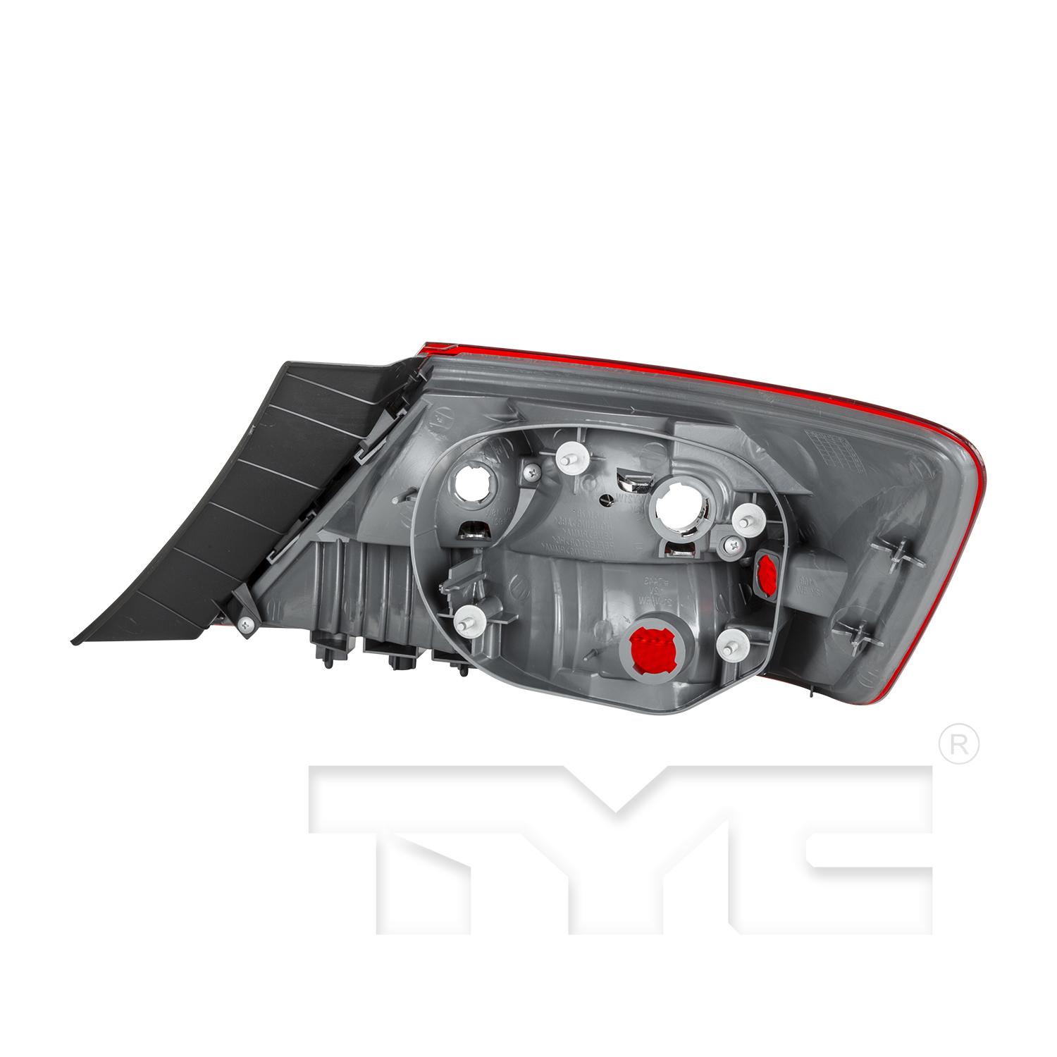 TYC 11616891 Tail Light Assembly product image 2 of 6