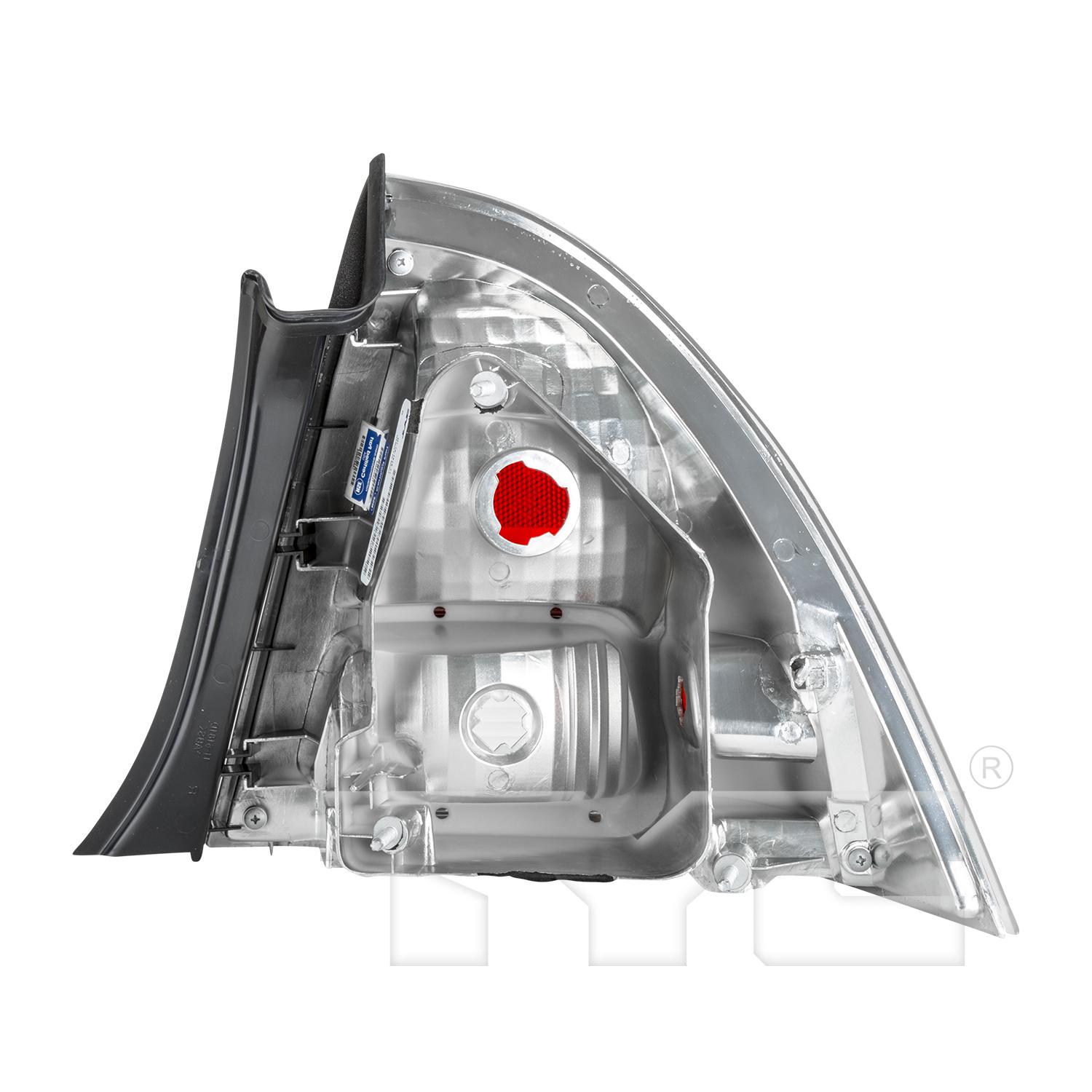 TYC 116182019 Tail Light Assembly product image 2 of 6