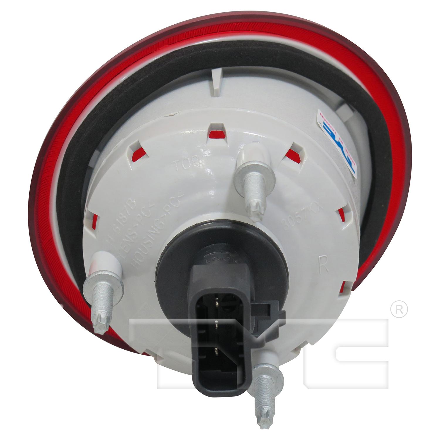 TYC 116187009 Tail Light Assembly product image 2 of 6