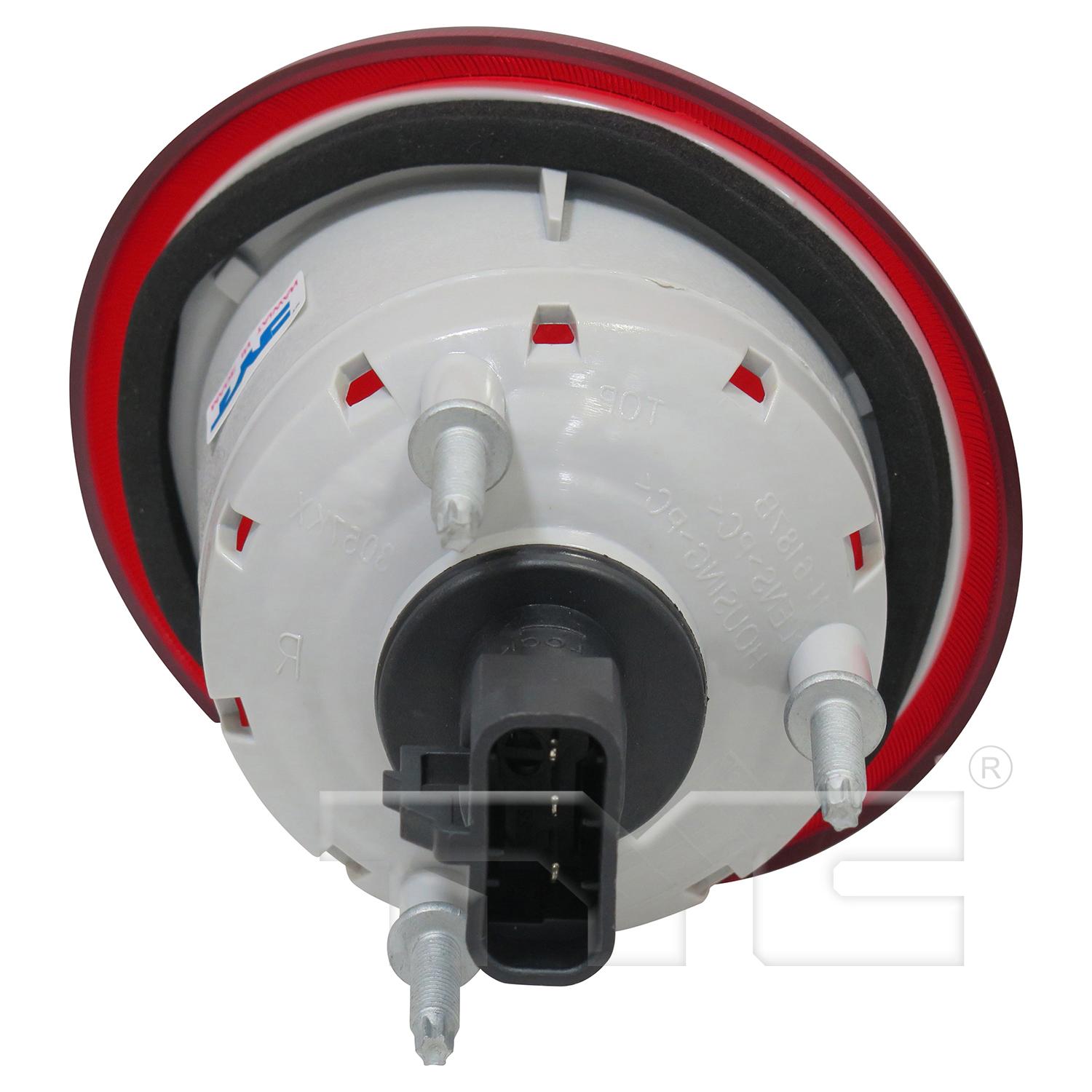 TYC 116188009 Tail Light Assembly product image 2 of 6