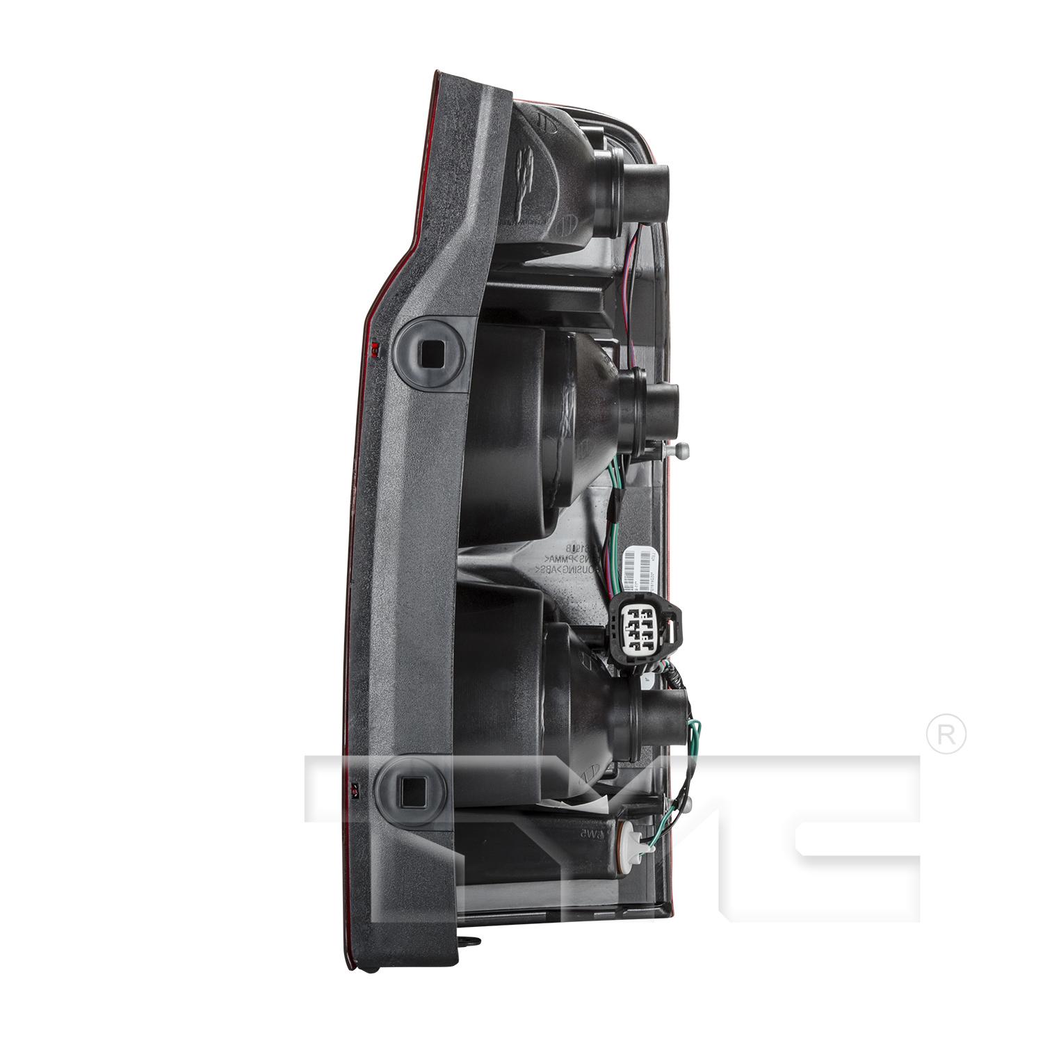 TYC 11619200 Tail Light Assembly product image 4 of 6