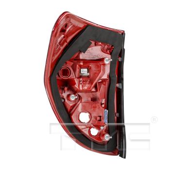 TYC 11619701 Tail Light Assembly product image 2 of 6