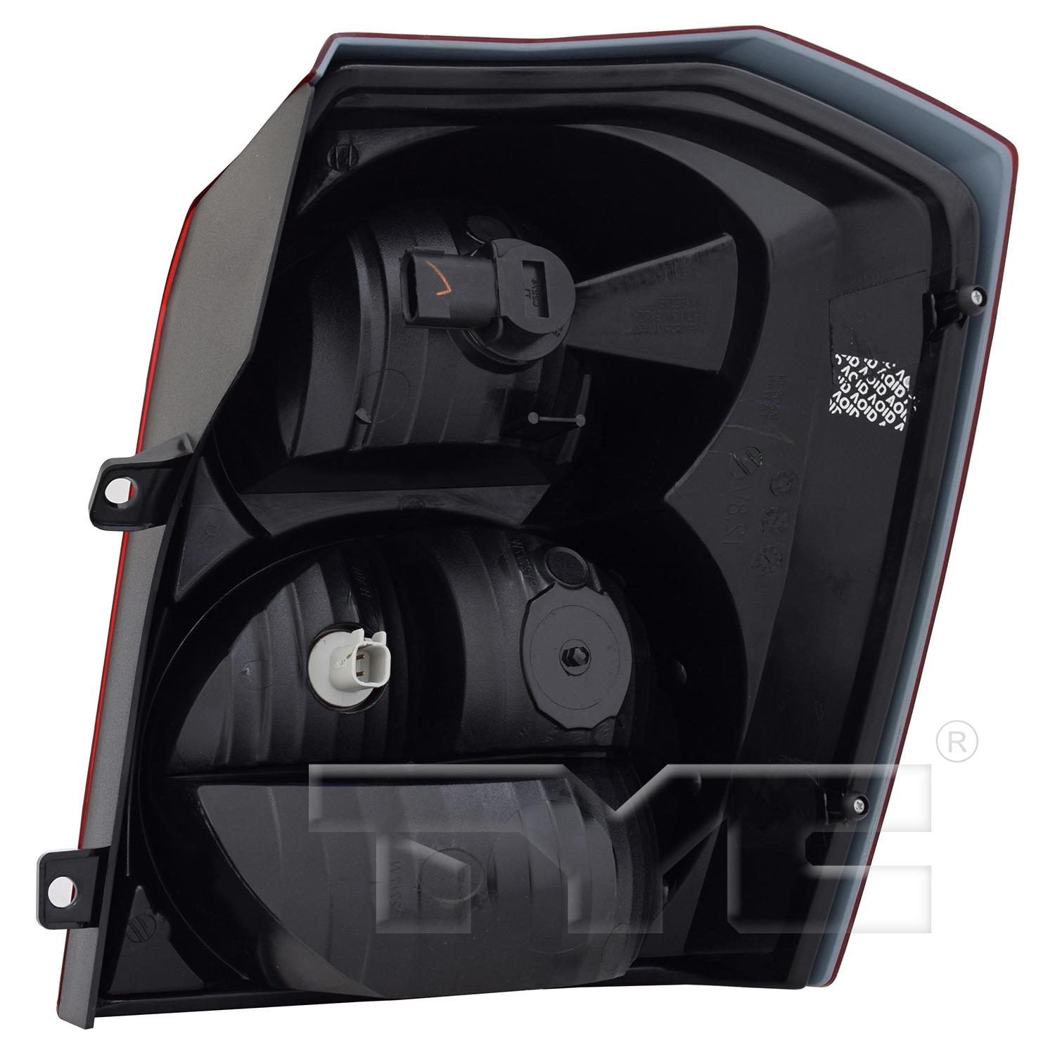 TYC 116204909 Tail Light Assembly product image 2 of 6