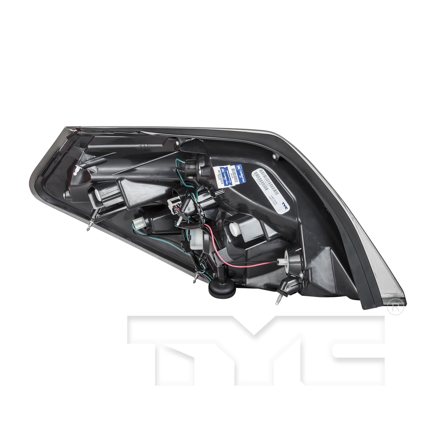 TYC 11621700 Tail Light Assembly product image 4 of 6