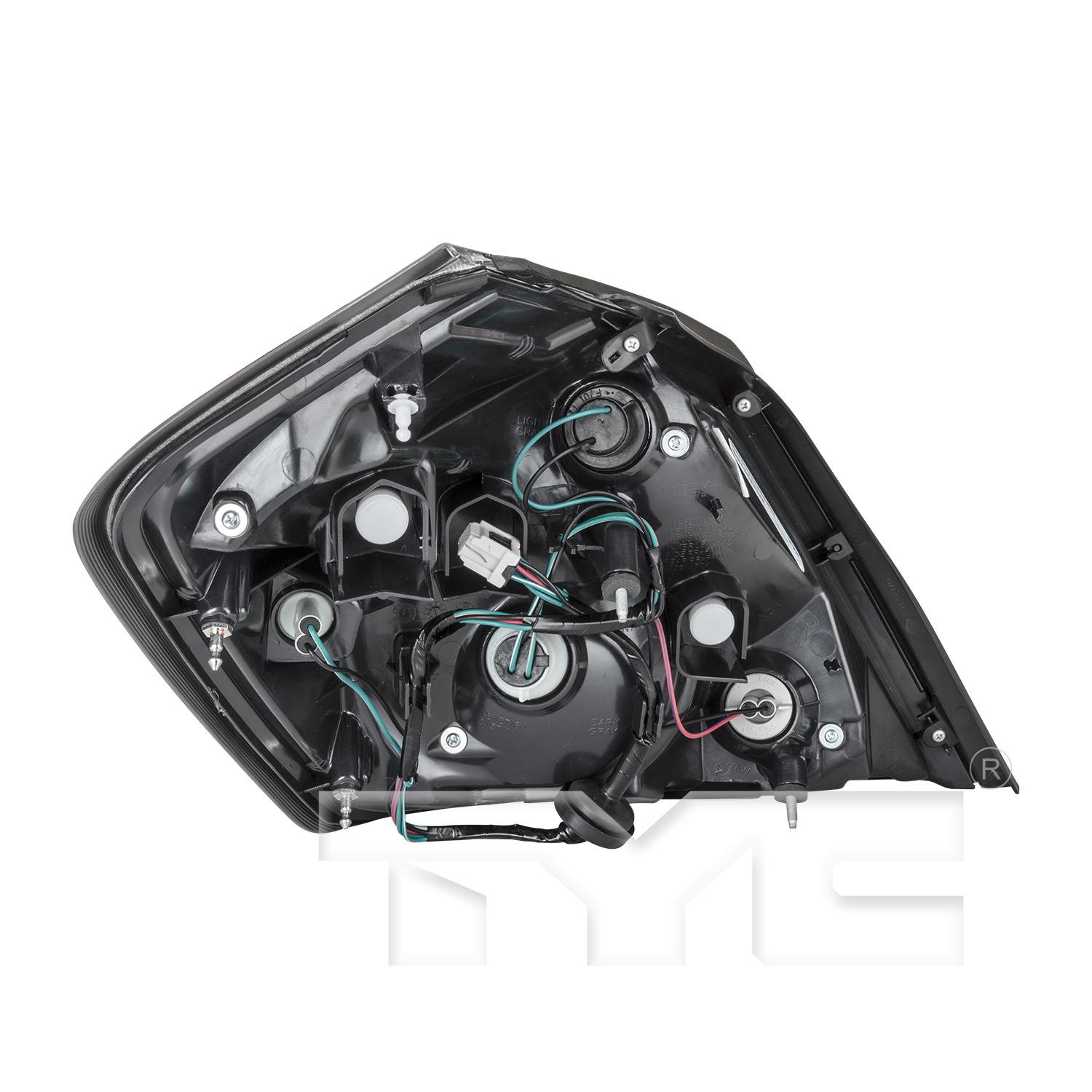 TYC 116217009 - Tail Light Assembly TYC 116217009 Tail Light Assembly product image 2 of 6