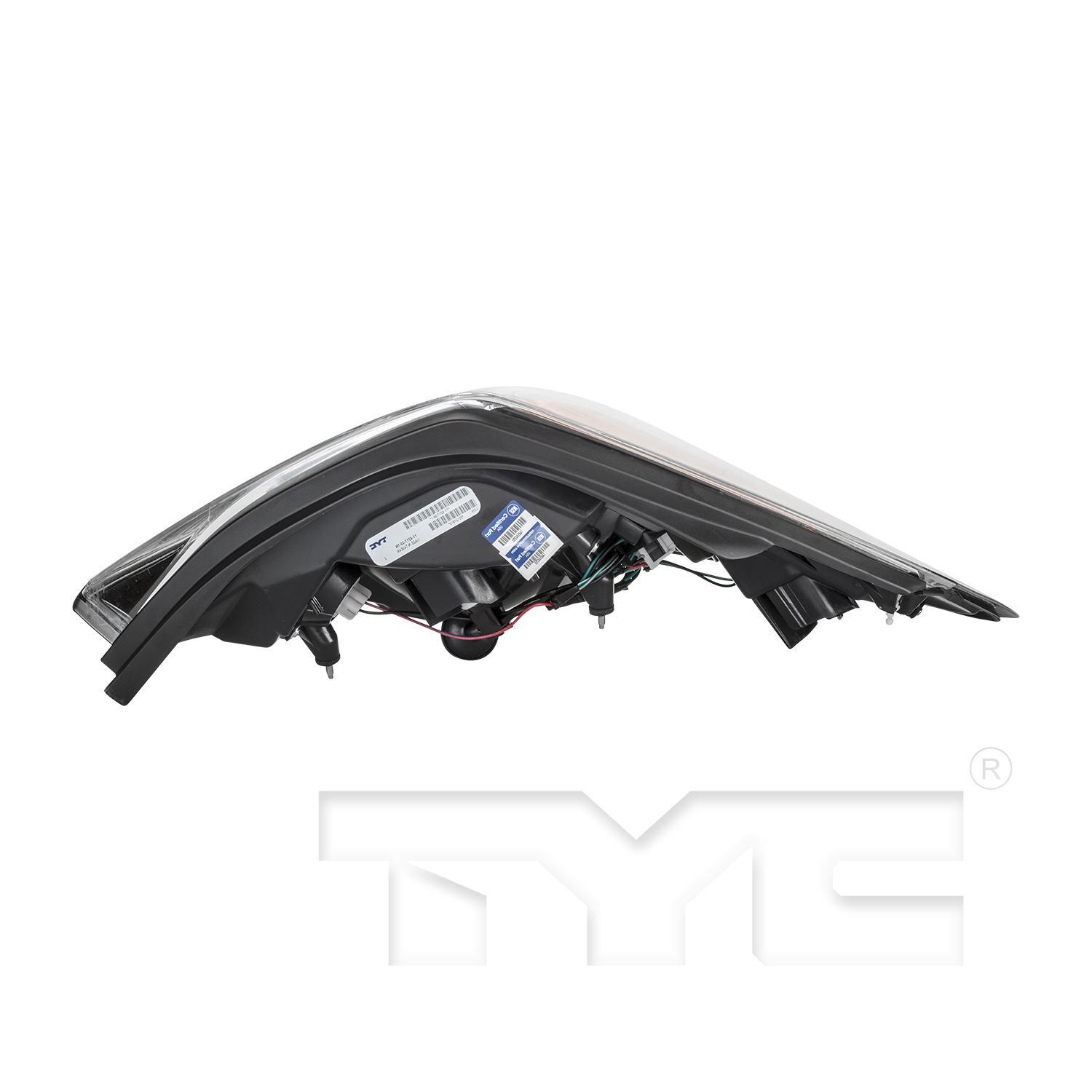 TYC 11621800 Tail Light Assembly product image 5 of 6