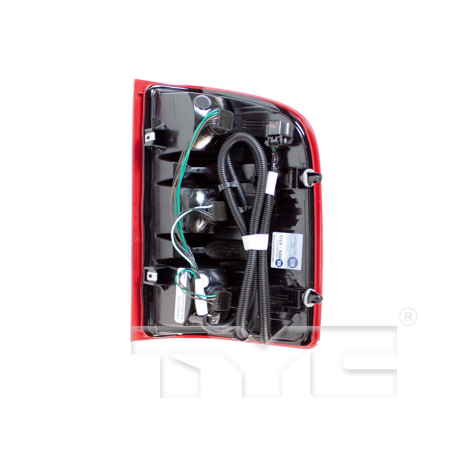 TYC 116222009 Tail Light Assembly product image 2 of 6