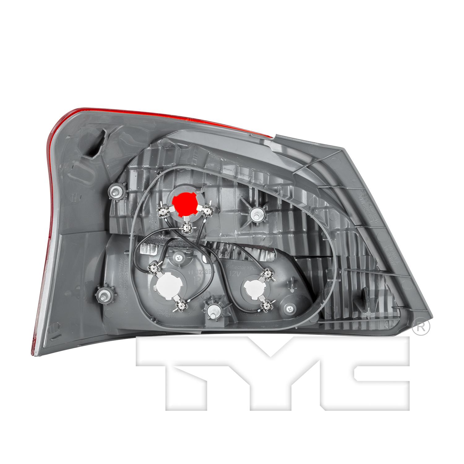 TYC 116233911 - Tail Light Assembly TYC 116233911 Tail Light Assembly product image 2 of 6