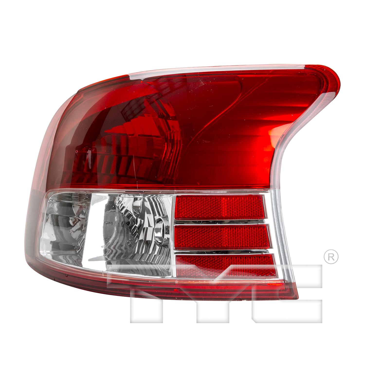 TYC 116233911 - Tail Light Assembly TYC 116233911 Tail Light Assembly product image 3 of 6